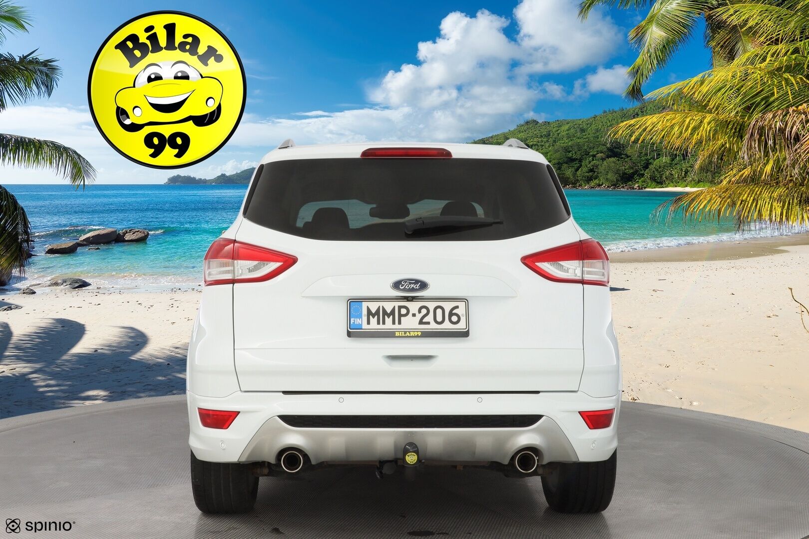 Ford Kuga 2016 2,0 TDCi 180 hv PowerShift AWD A6 Titanium Business 5-ovinen * Lohko / Vakkari / Keyless / P.Kamera / Tutkat * - Suomi-auto / Kahdet renkaat alumiinivantein / Juuri katsastettu