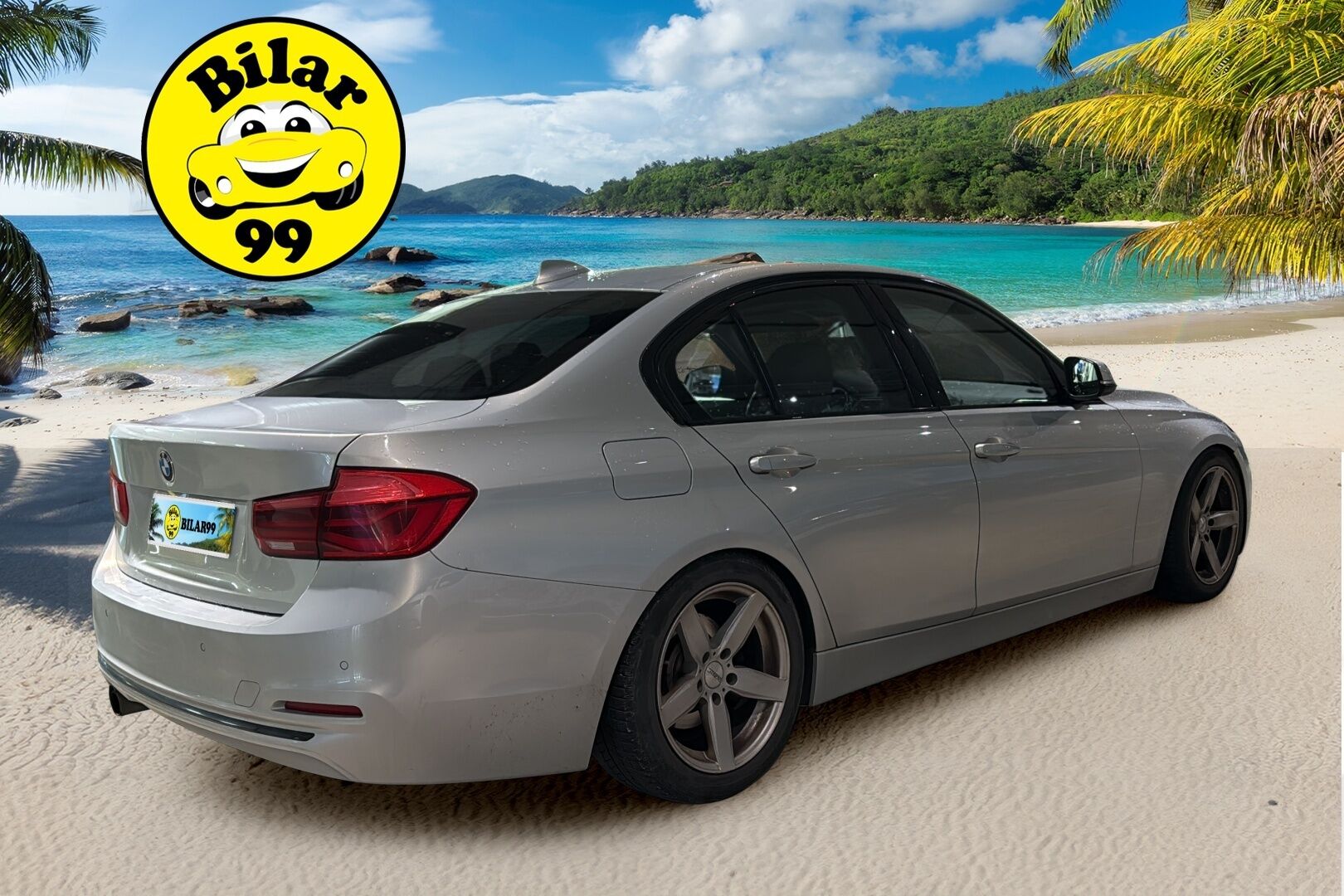 BMW 330 2016 F30 Sedan LCI 330i A xDrive 40th Year Edition Luxury - | Suomi-auto | Harman Kardon | Lohko+S.Lämmitin | LED | M-sport Ratti | KW Säädettävä alusta | BBS Aidot Kesävanteet | Urheiluistuimet | 
