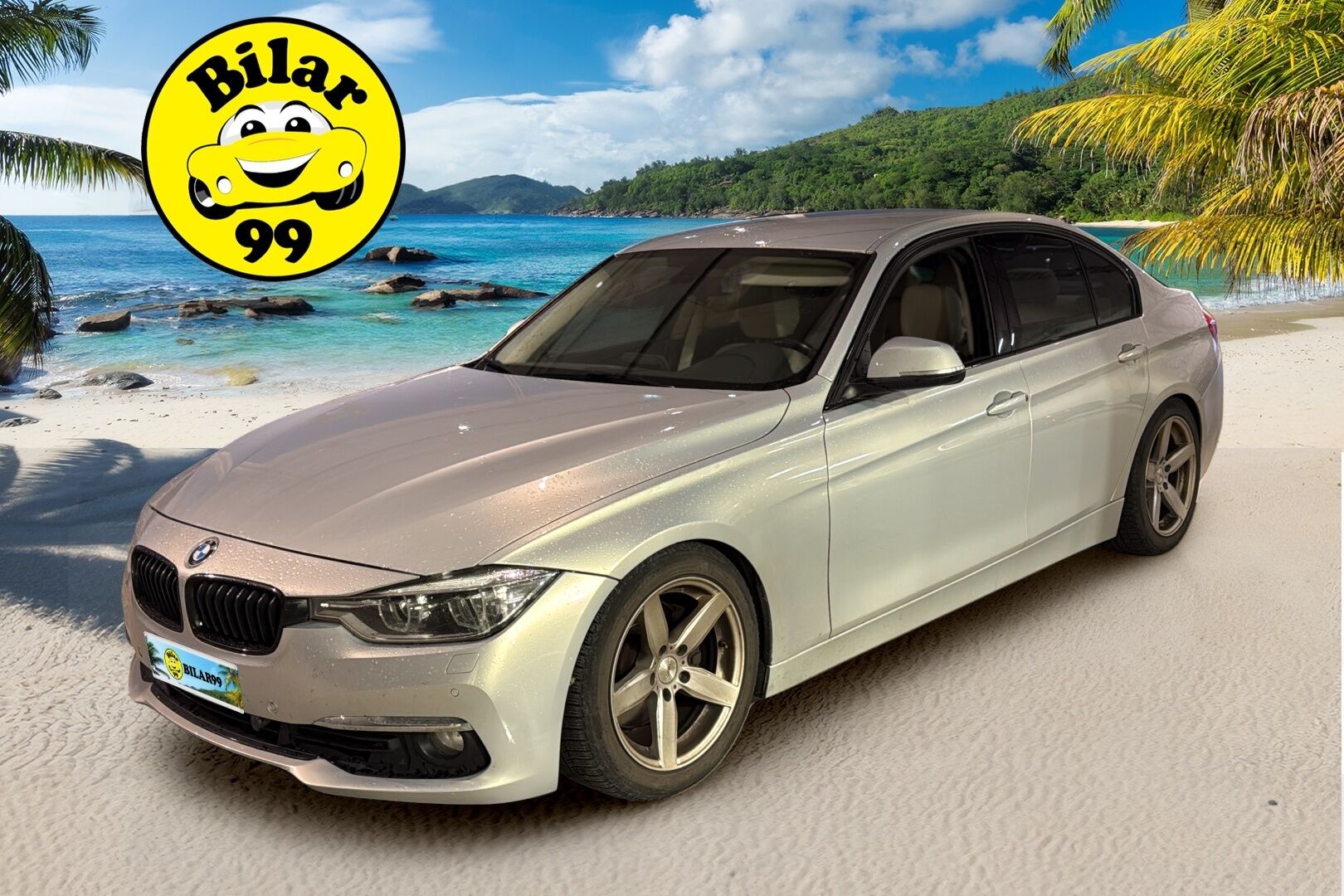 BMW 330 2016 F30 Sedan LCI 330i A xDrive 40th Year Edition Luxury - | Suomi-auto | Harman Kardon | Lohko+S.Lämmitin | LED | M-sport Ratti | KW Säädettävä alusta | BBS Aidot Kesävanteet | Urheiluistuimet | 