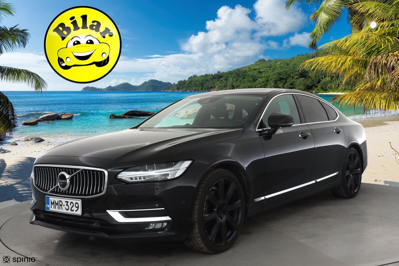 Volvo S90 2016 D5 AWD Inscription - | ACC | Webasto | HUD | Full LED | Lasikattoluukku | Muistipenkit | B&W  | Sporttinahat | 360-kamera | Keyless | Apple&Android | Kahdet Renkaat |