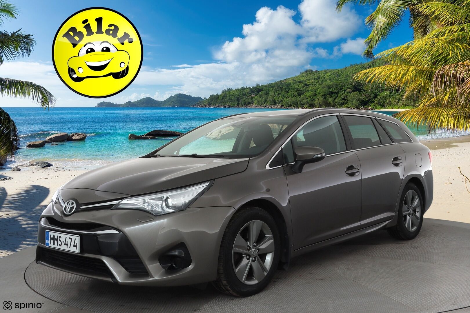 Toyota Avensis 2016 1,6 Valvematic Life Edition Touring Sports - | Vakkari | Bluetooth | Ilmastointi | 1.Om Suomi-auto | Kahdet renkaat aluvanteilla | Merkkihuollettu | HUIPPUSIISTI |