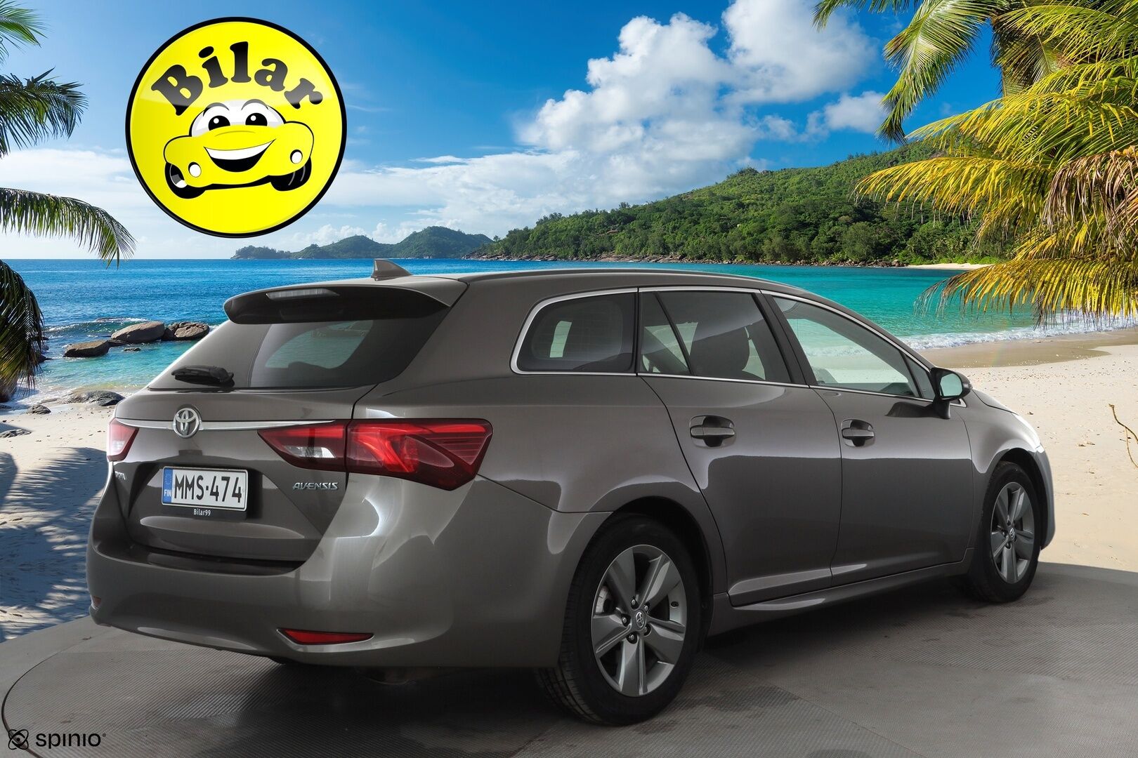 Toyota Avensis 2016 1,6 Valvematic Life Edition Touring Sports - | Vakkari | Bluetooth | Ilmastointi | 1.Om Suomi-auto | Kahdet renkaat aluvanteilla | Merkkihuollettu | HUIPPUSIISTI |