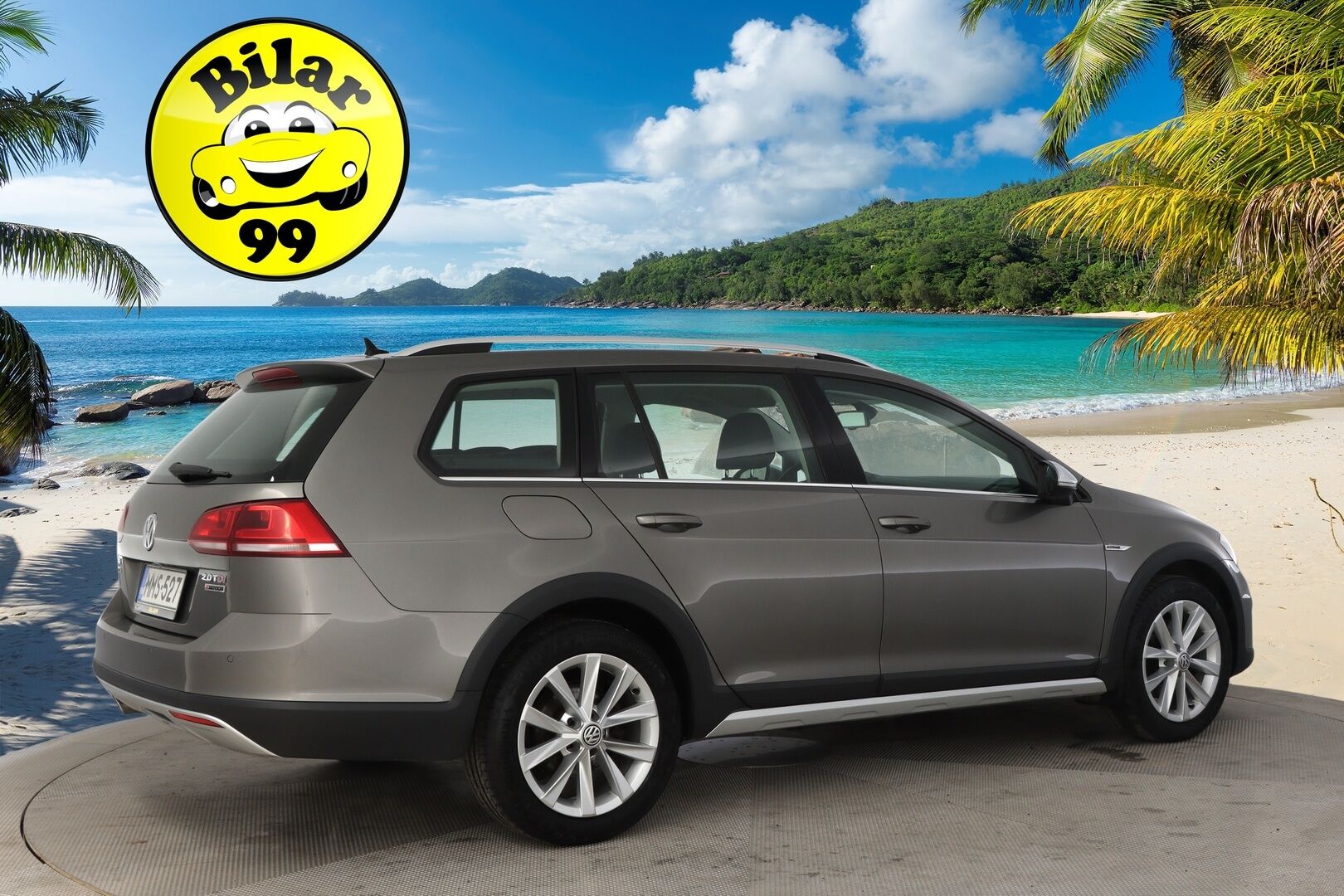 Volkswagen Golf 2016 Variant Alltrack 2,0 TDI 135 kW DSG * Webasto / Vakkari / App Connect / Pienet kilsat* Bi-xenon* - 2.om / Suomi-Auto / 2x renkaat vanteilla 