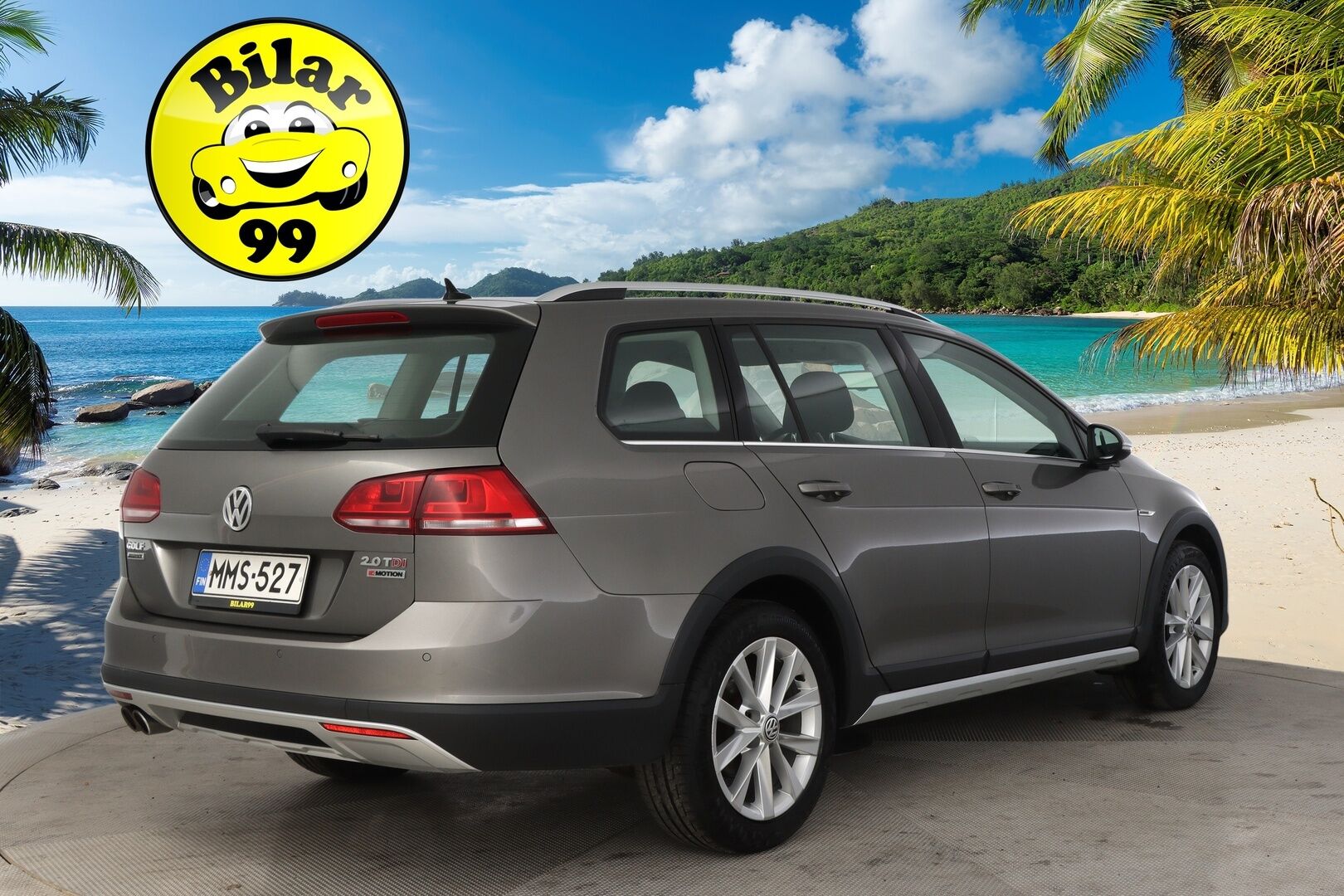 Volkswagen Golf 2016 Variant Alltrack 2,0 TDI 135 kW DSG * Webasto / Vakkari / App Connect / Pienet kilsat* Bi-xenon* - 2.om / Suomi-Auto / 2x renkaat vanteilla 