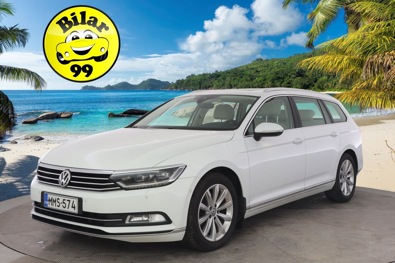 Volkswagen Passat 2016 Variant Highline 1,6 TDI 88 kW (120 hv) DSG-automaatti * Webasto / BLIS / Panorama / Tutkat * - * Suomi-auto / Kahdet renkaat / Hyvä varustelu *