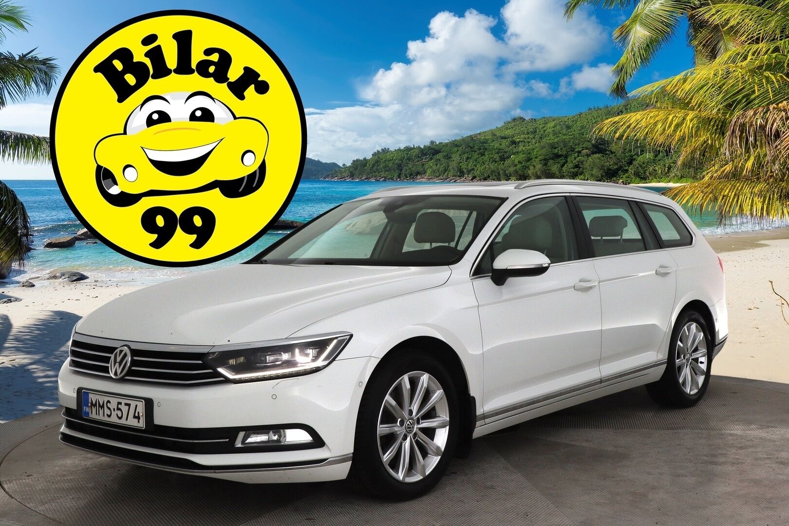 Volkswagen Passat 2016 Variant Highline 1,6 TDI 88 kW (120 hv) DSG-automaatti * Webasto / BLIS / Panorama / Tutkat * - Suomi-auto / Kahdet renkaat / Hyvä varustelu