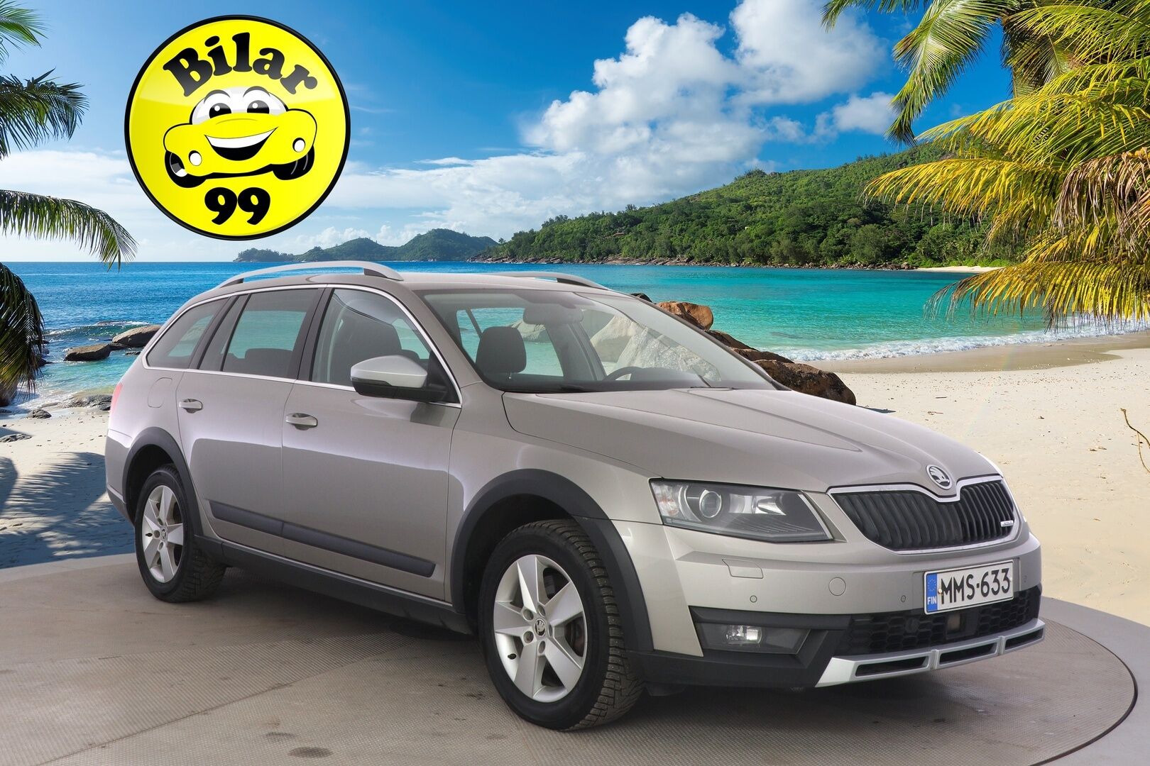 Skoda Octavia 2016 Combi 2,0 TDI 184 4x4 Scout DSG Autom. *Webasto / ACC / P. kamera / Vetokoukku / Läm. tuulilasi / Sähköinen takaluukku* - *Suomi-auto / 2x Renkaat & Vanteet / kattava huoltohistoria / Ei Adblueta!*