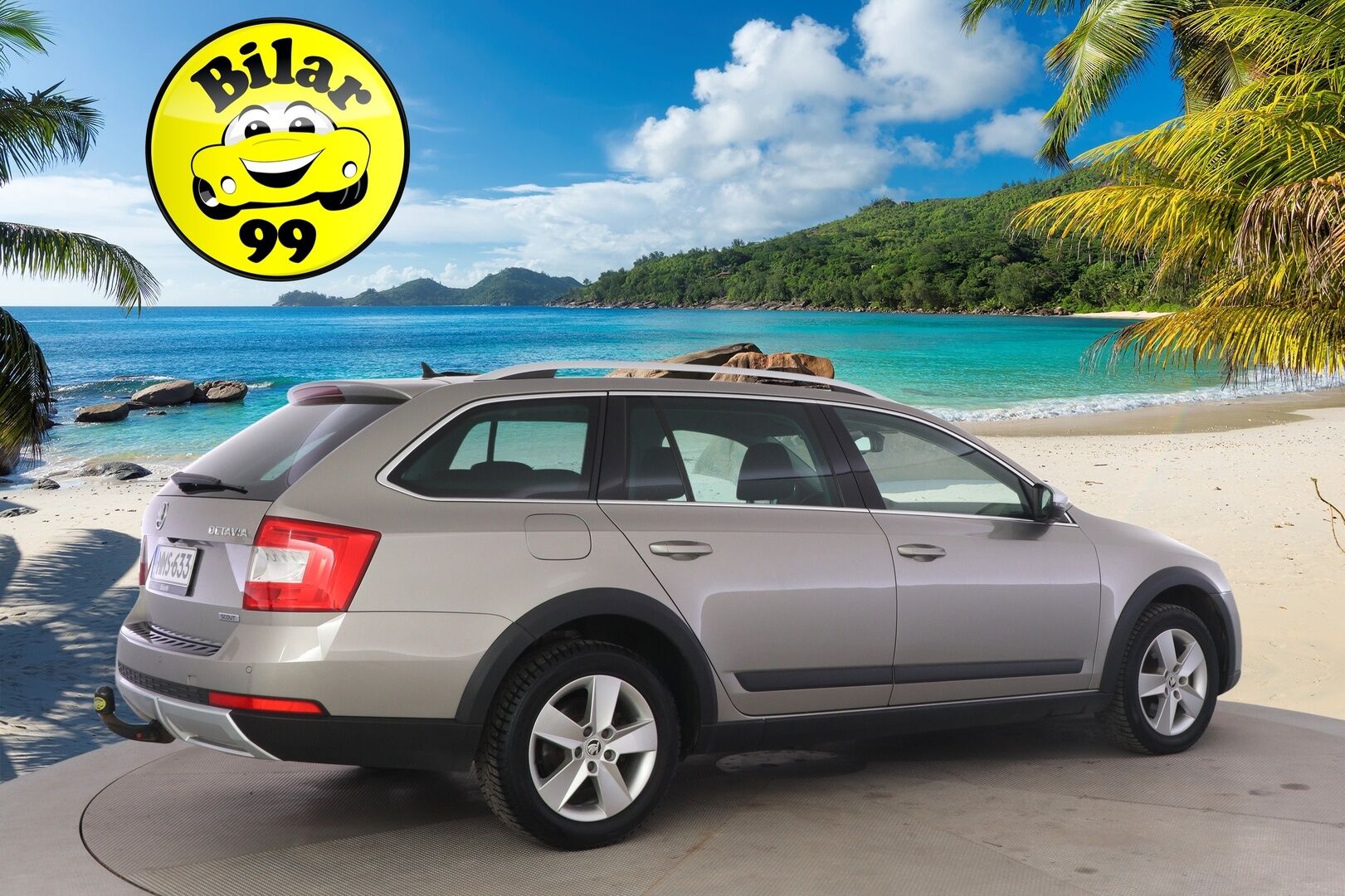 Skoda Octavia 2016 Combi 2,0 TDI 184 4x4 Scout DSG Autom. *Webasto / ACC / P. kamera / Vetokoukku / Läm. tuulilasi / Sähköinen takaluukku* - *Suomi-auto / 2x Renkaat & Vanteet / kattava huoltohistoria / Ei Adblueta!*