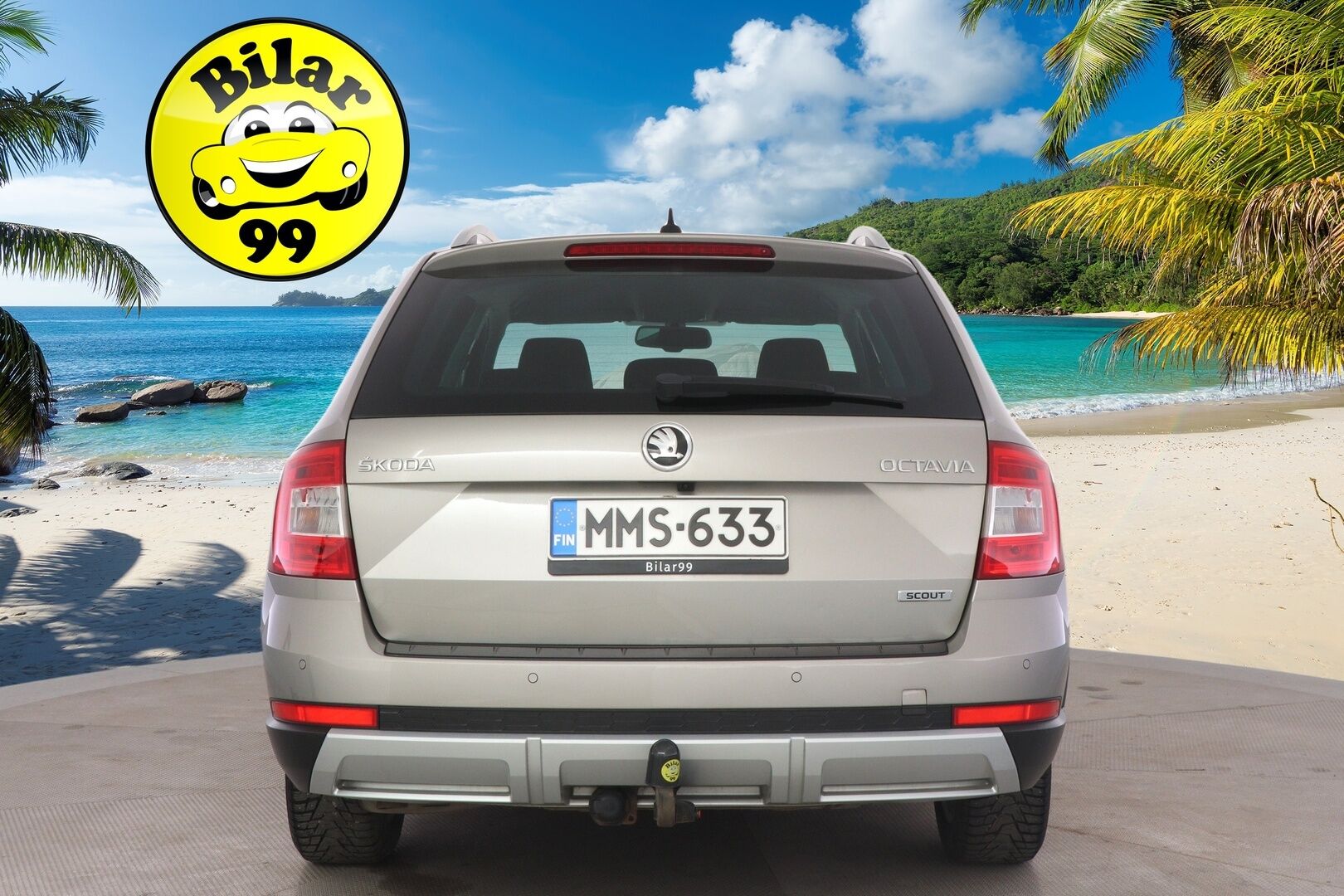 Skoda Octavia 2016 Combi 2,0 TDI 184 4x4 Scout DSG Autom. *Webasto / ACC / P. kamera / Vetokoukku / Läm. tuulilasi / Sähköinen takaluukku* - *Suomi-auto / 2x Renkaat & Vanteet / kattava huoltohistoria / Ei Adblueta!*