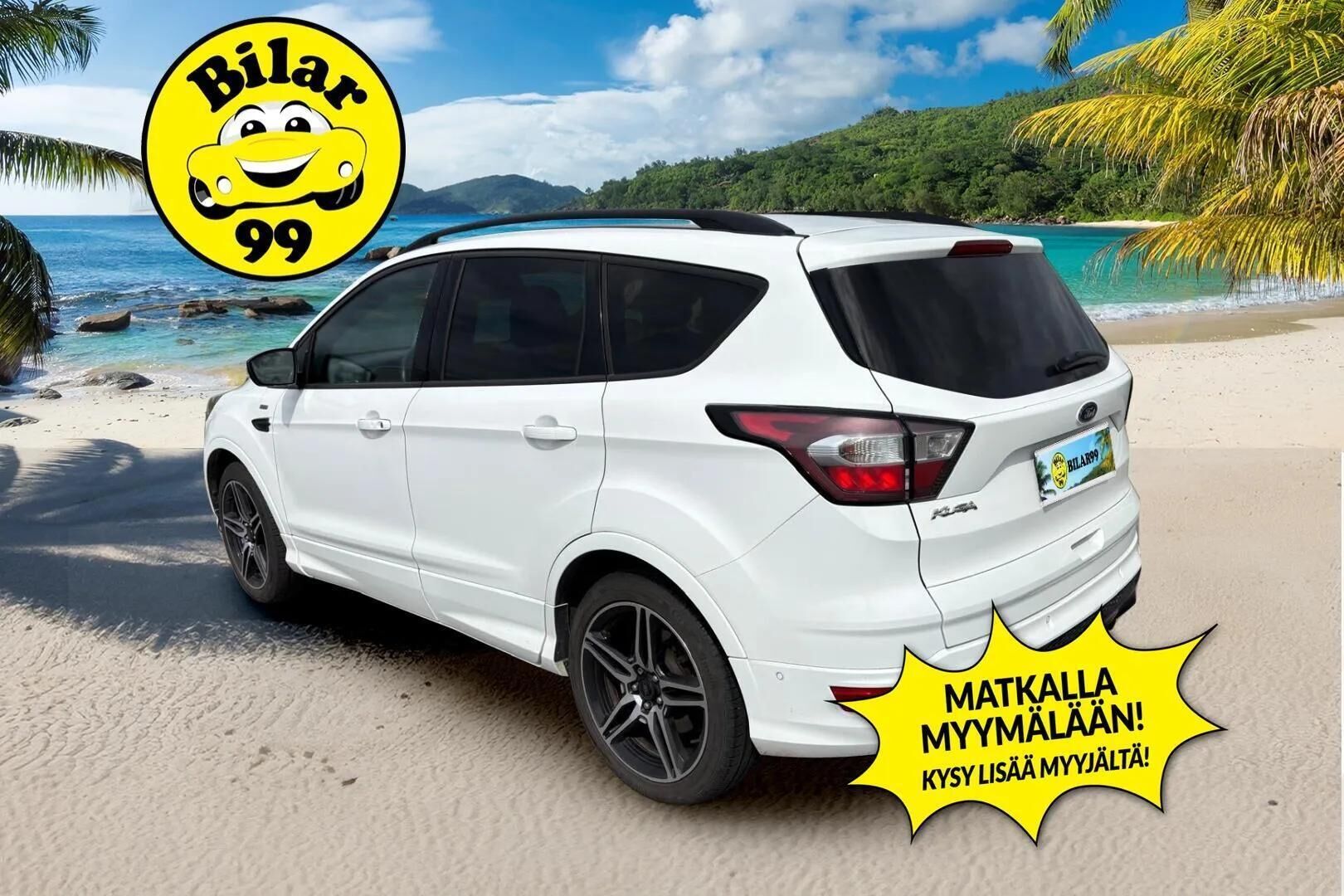 Ford Kuga 2017 1,5 TDCi 120 hv FWD ST-Line 5-ovinen - Webasto | Panoramakatto | Koukku | Vakkari | S.luukku | Tulossa!