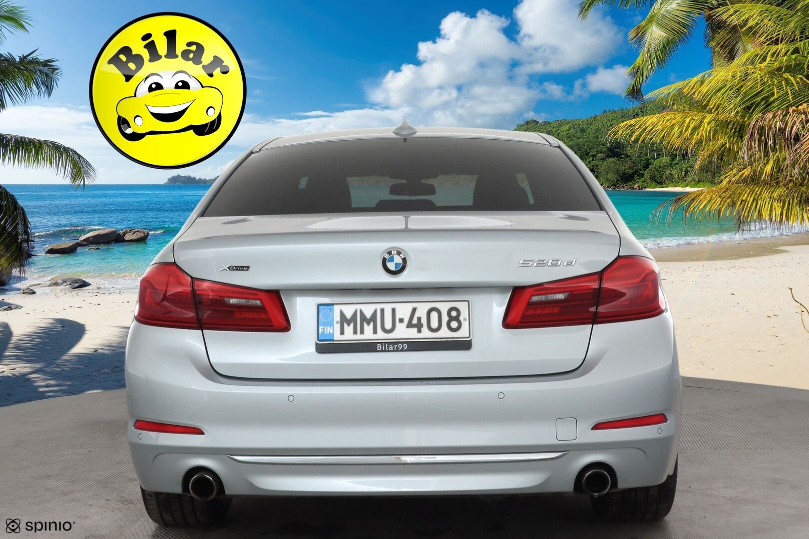 BMW 520 2017 G30 Sedan 520d A xDrive Business Luxury - | ACC | Digimittari | LED | Sportnahat | H&K | Navi | Kaistavahti | Suomi-auto | Kahdet renkaat aluvanteilla |