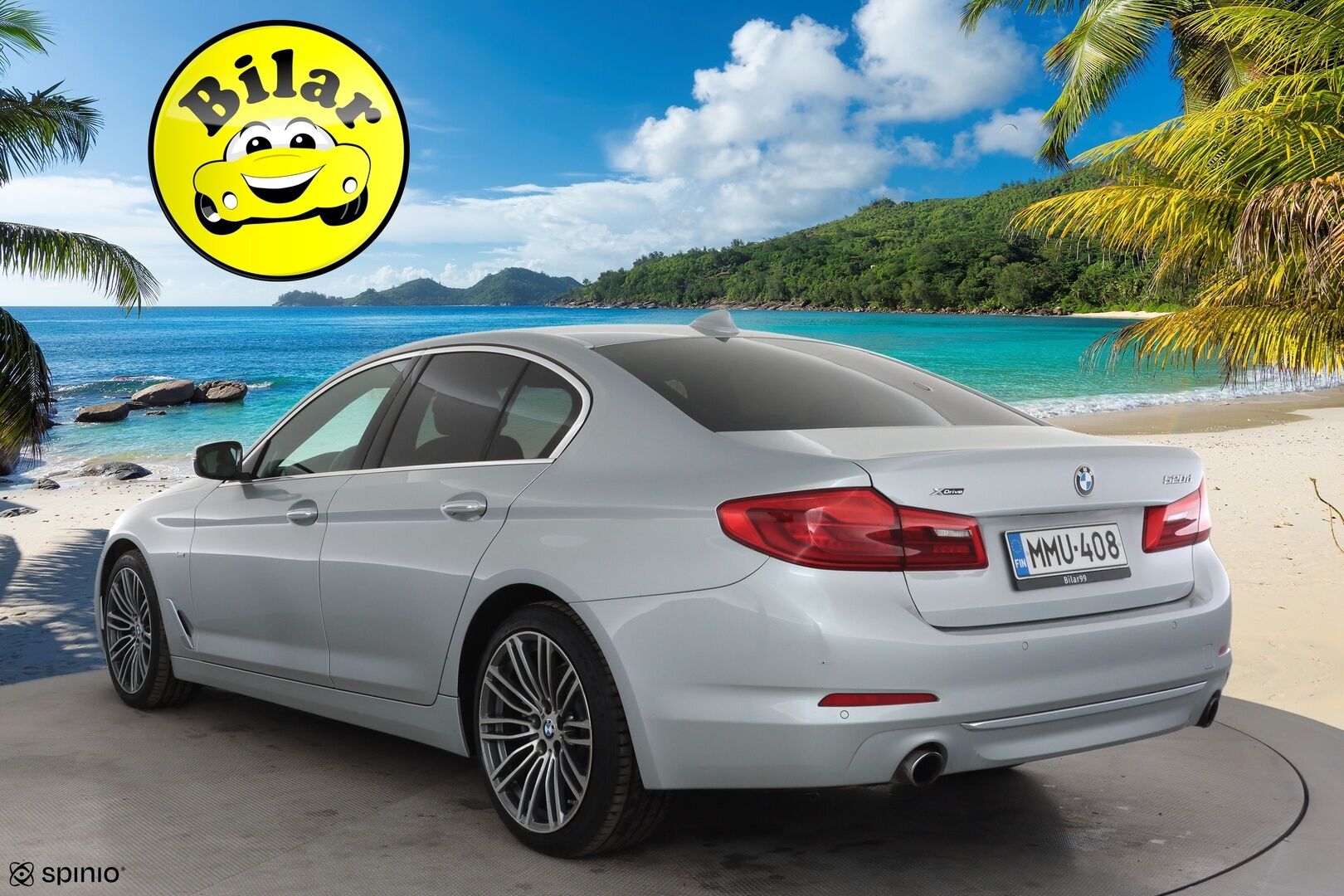 BMW 520 2017 G30 Sedan 520d A xDrive Business Luxury - | ACC | Digimittari | LED | Sportnahat | H&K | Navi | Kaistavahti | Suomi-auto | Kahdet renkaat aluvanteilla |