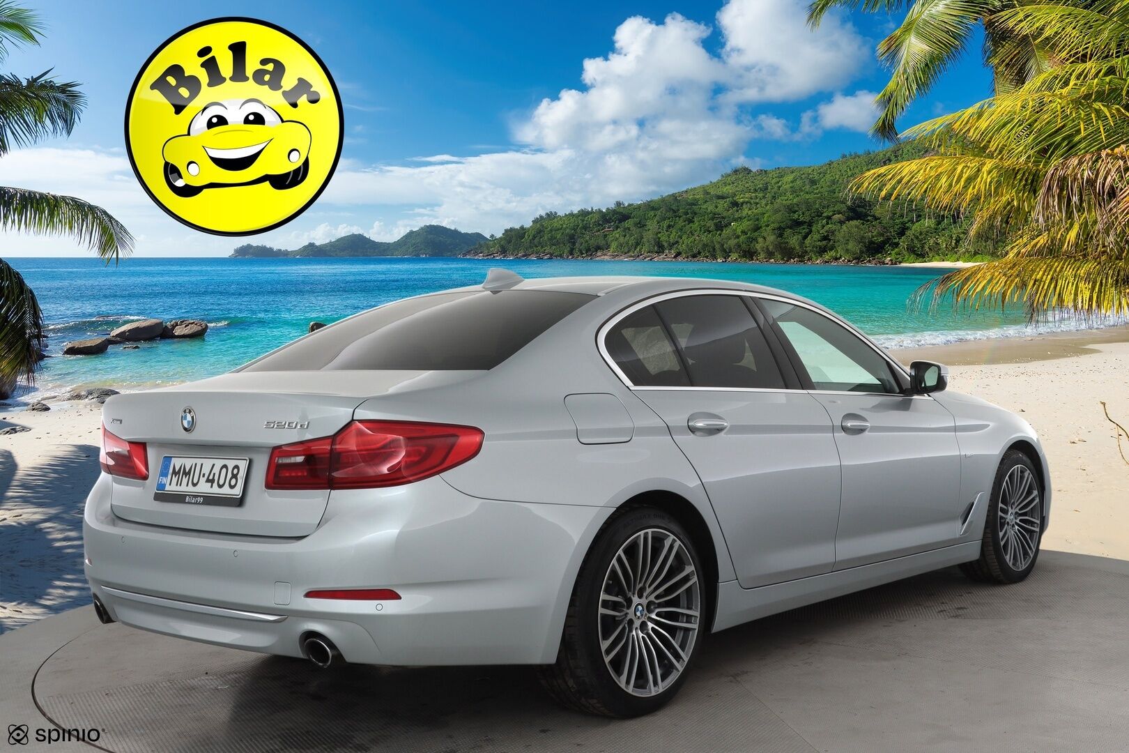 BMW 520 2017 G30 Sedan 520d A xDrive Business Luxury - | ACC | Digimittari | LED | Sportnahat | H&K | Navi | Kaistavahti | Suomi-auto | Kahdet renkaat aluvanteilla |