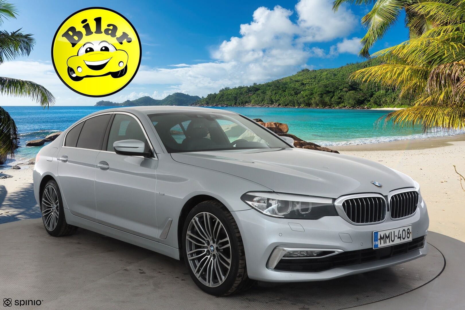 BMW 520 2017 G30 Sedan 520d A xDrive Business Luxury - | ACC | Digimittari | LED | Sportnahat | H&K | Navi | Kaistavahti | Suomi-auto | Kahdet renkaat aluvanteilla |