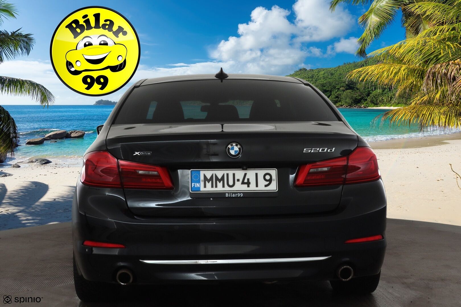 BMW 520 2017 G30 Sedan 520d A xDrive Business * Webasto / Adapt.Vakkari / Vetokoukku / Harman&Kardon / Peruutuskamera / Comfort Penkit Muistilla - Adapt.LED / Suomiauto / SUPERVARUSTEET! - HULLUT AVAJAISHULINAT KORKOTARJOUS 3,29 %