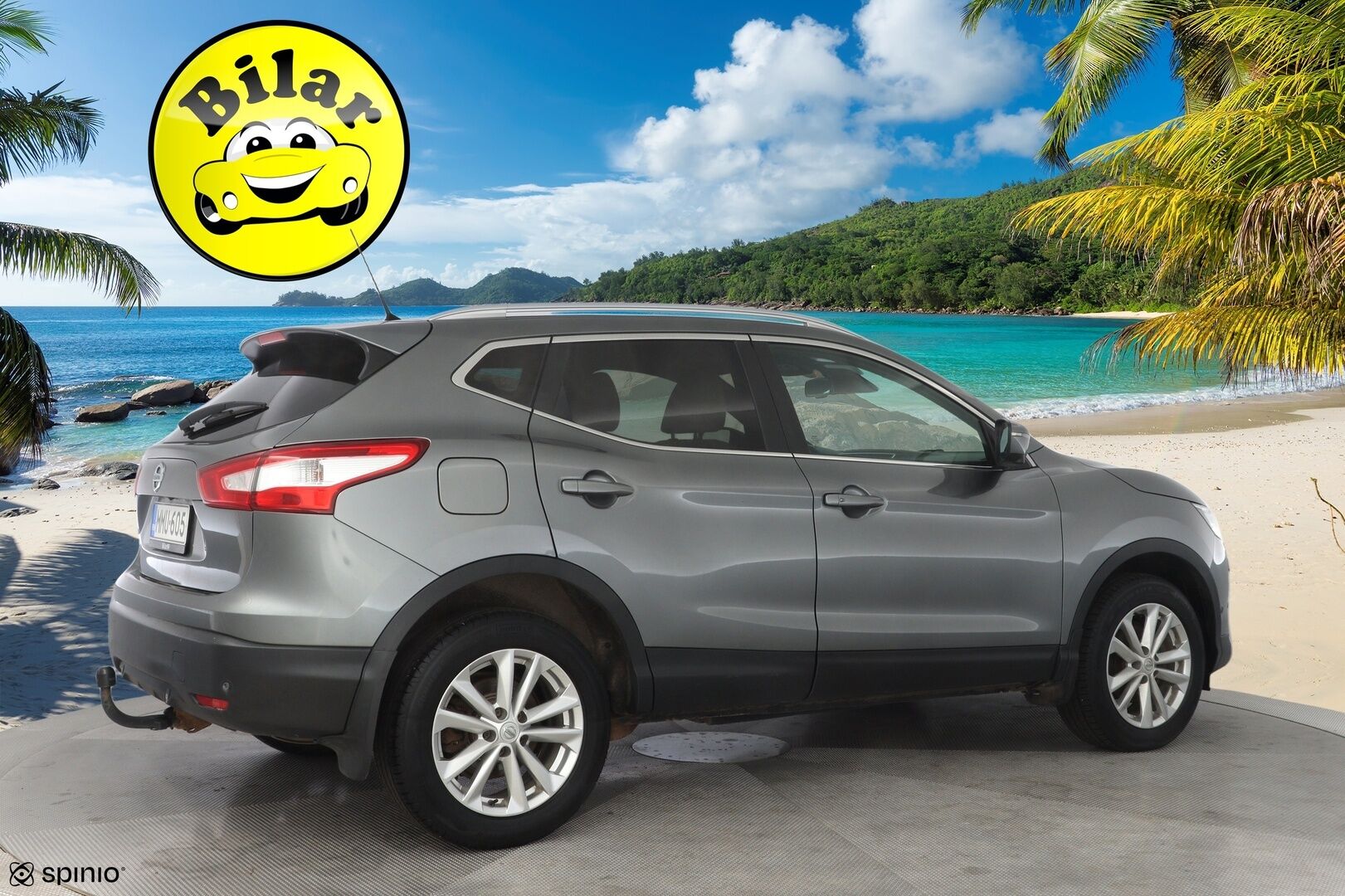 Nissan Qashqai 2017 dCi 130 Business 360 4WD 6M/T E6 17" Alcantara - 360°Kamera | Vakkari | Koukku | Lohko | Keyless | Puolinahat | Suomi-auto | Kahdet renkaat alumiinivanteilla | Kattavasti huollettu!