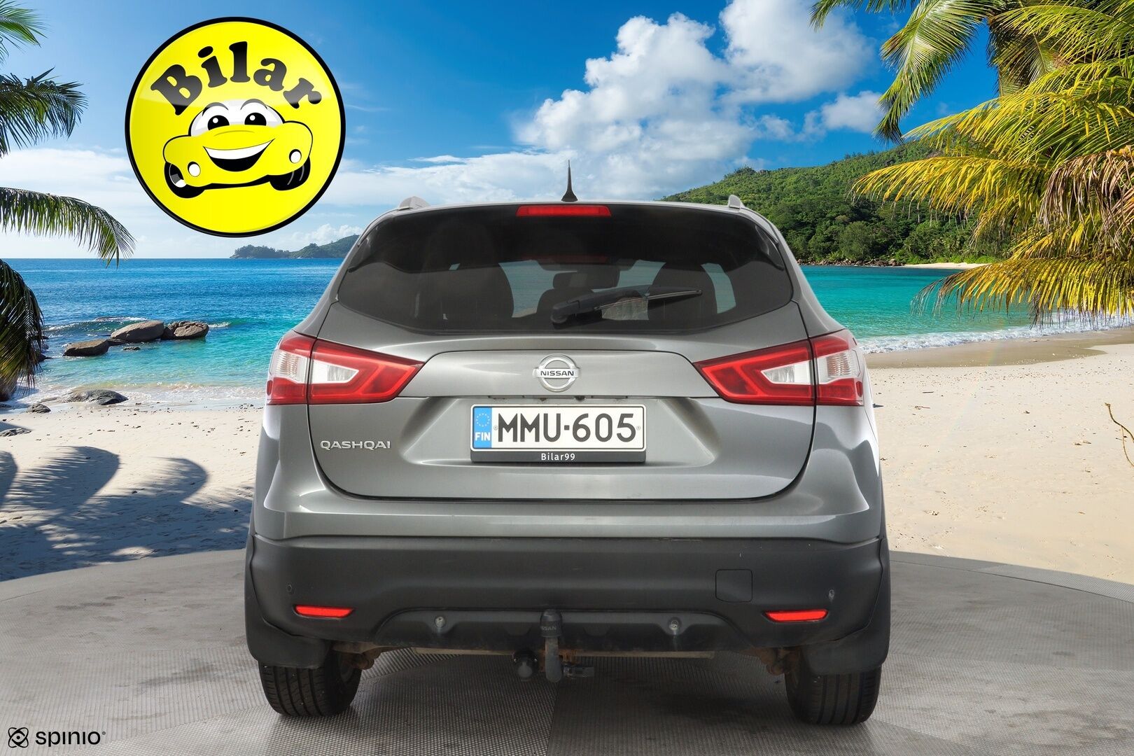 Nissan Qashqai 2017 dCi 130 Business 360 4WD 6M/T E6 17" Alcantara - 360°Kamera | Vakkari | Koukku | Lohko | Keyless | Puolinahat | Suomi-auto | Kahdet renkaat alumiinivanteilla | Kattavasti huollettu!