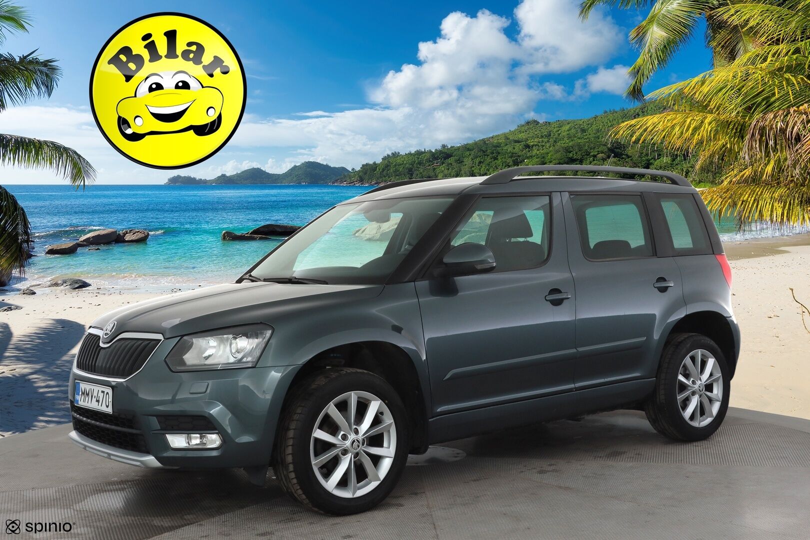 Skoda Yeti 2017 1,2 TSI Style DSG Autom. - | Facelift | Koukku | Navi | P.kamera | Keyless | Vakkari | Lohko + sisälämmitin | Apple & Android | Aut. Ilm. | 2x renkaat aluin | 