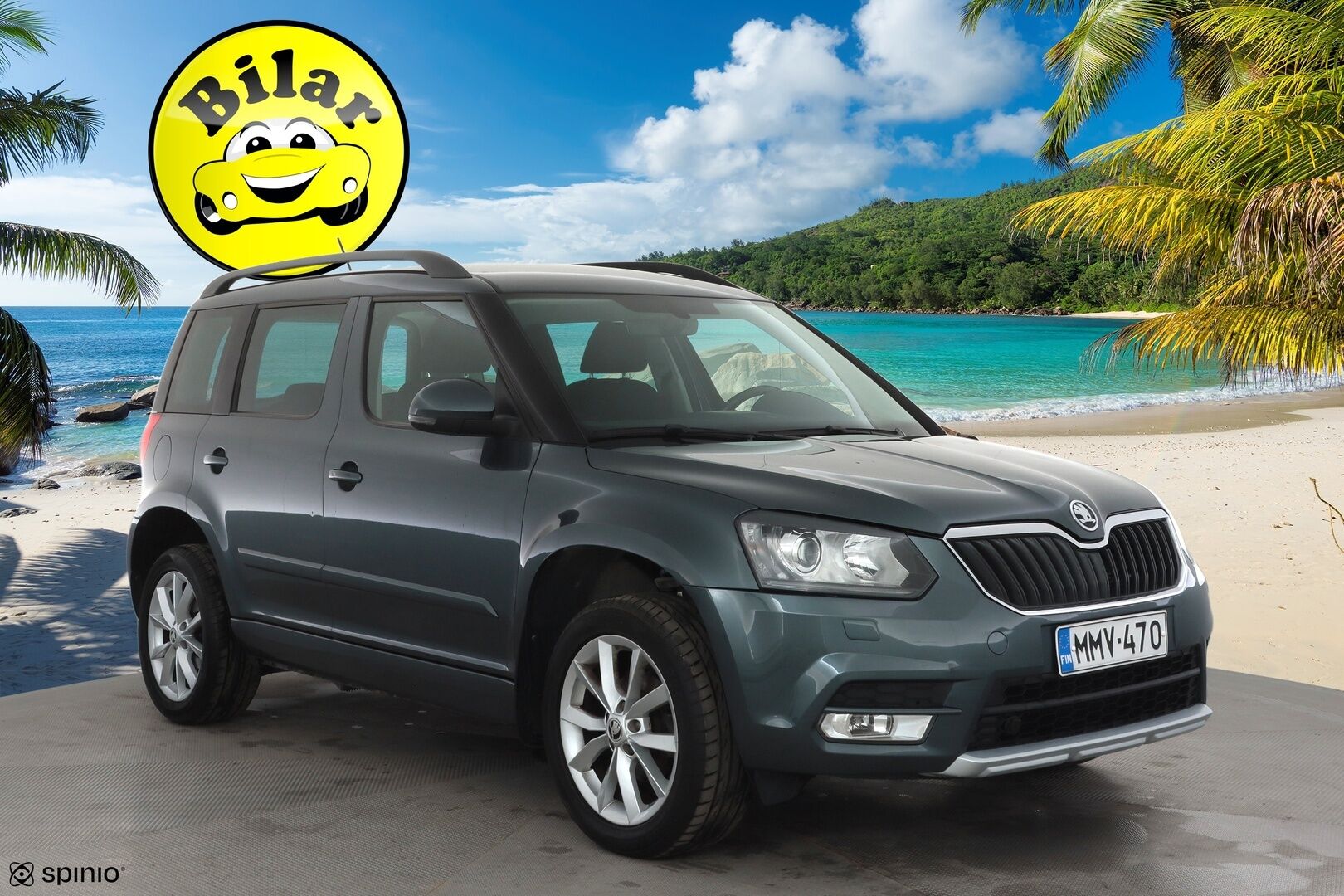 Skoda Yeti 2017 1,2 TSI Style DSG Autom. - | Facelift | Koukku | Navi | P.kamera | Keyless | Vakkari | Lohko + sisälämmitin | Apple & Android | Aut. Ilm. | 2x renkaat aluin | 