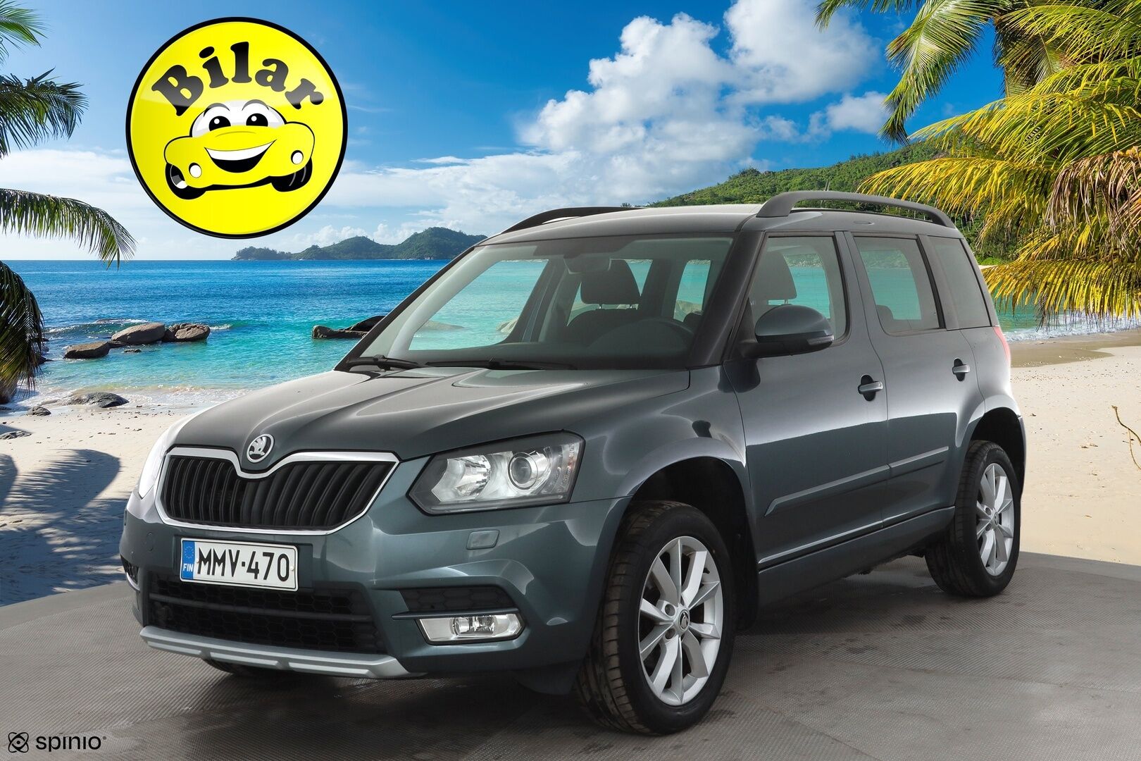 Skoda Yeti 2017 1,2 TSI Style DSG Autom. - | Facelift | Koukku | Navi | P.kamera | Keyless | Vakkari | Lohko + sisälämmitin | Apple & Android | Aut. Ilm. | 2x renkaat aluin | 
