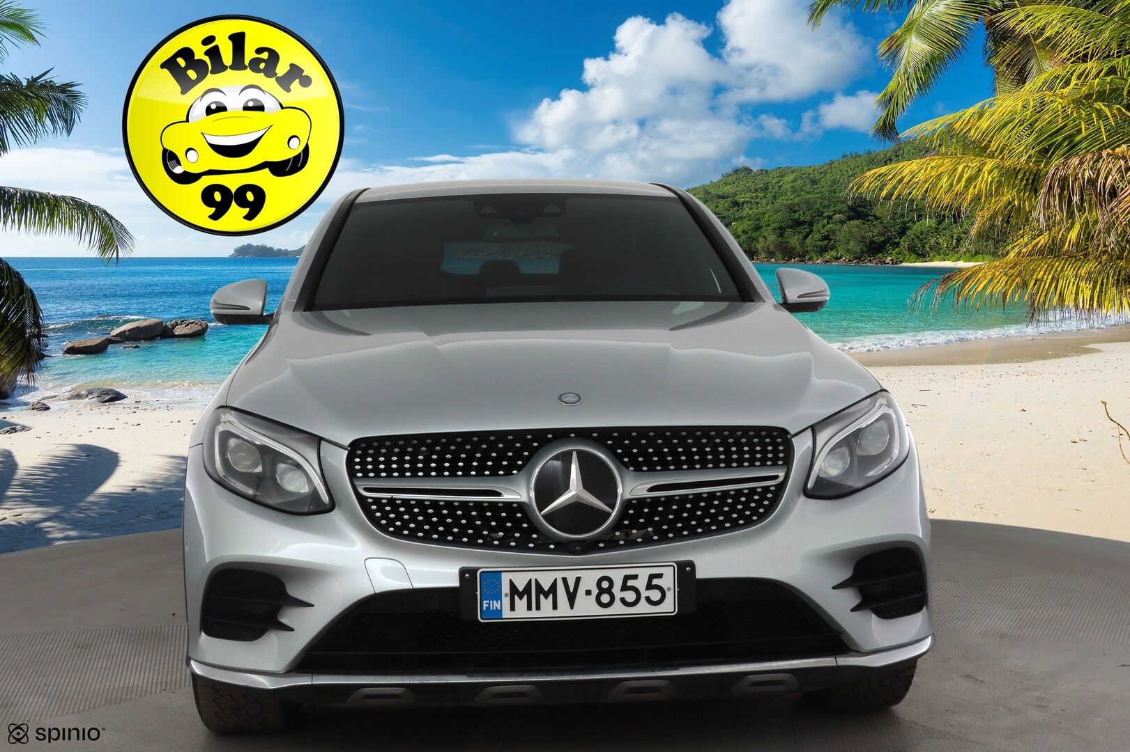 Mercedes-Benz GLC 2017 220 d Coupé 4Matic A Premium Business AMG * Distronic+ / ILS-LED / 360° / Sportpenkit / Navi / Kaistavahti * - Suomi-auto - HULLUT BLACKWEEK JATKOT - KORKOTARJOUS 2,49%