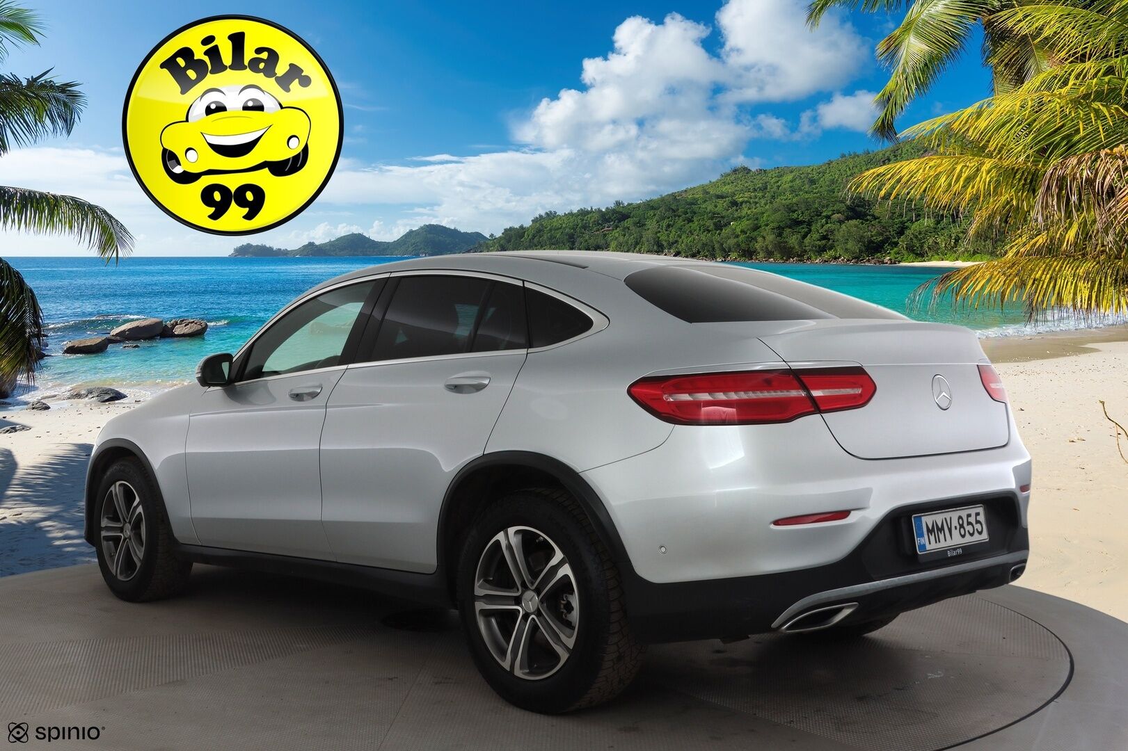 Mercedes-Benz GLC 2017 220 d Coupé 4Matic A Premium Business AMG * Distronic+ / ILS-LED / 360° / Sportpenkit / Navi / Kaistavahti * - Suomi-auto - HULLUT BLACKWEEK JATKOT - KORKOTARJOUS 2,49%