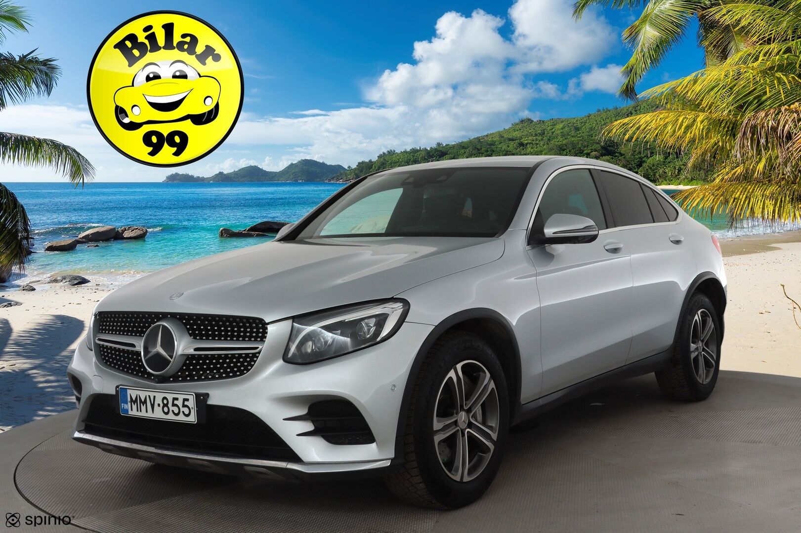 Mercedes-Benz GLC 2017 220 d Coupé 4Matic A Premium Business AMG * Distronic+ / ILS-LED / 360° / Sportpenkit / Navi / Kaistavahti * - Suomi-auto - HULLUT BLACKWEEK JATKOT - KORKOTARJOUS 2,49%