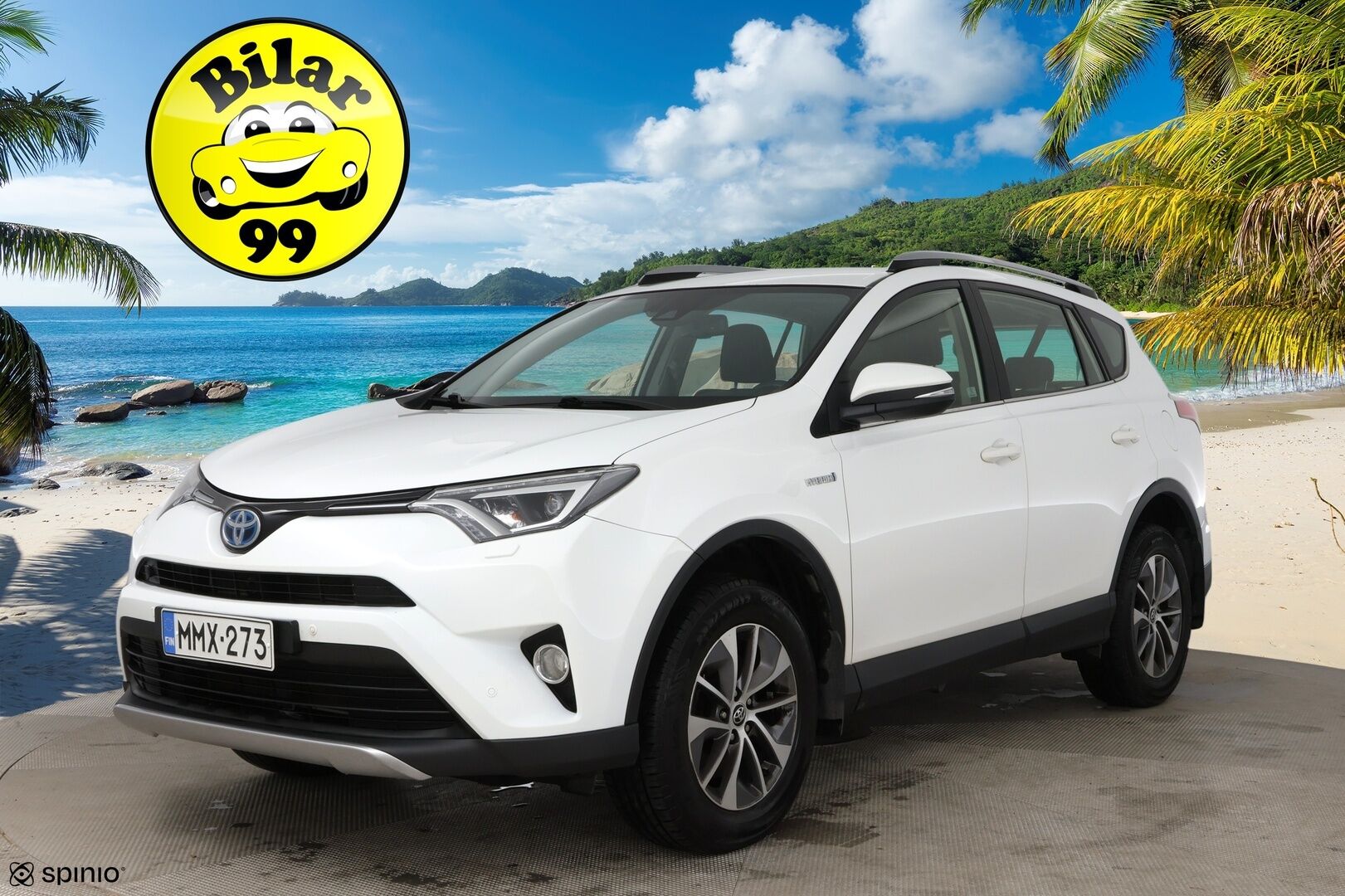 Toyota RAV4 2017 2,5 Hybrid FWD Active / ACC / Vetokoukku / Lohkolämmitin / Sähk. takaluukku - Merkkiliikkeen huoltohistorialla / Suomi-auto / Läm. tuulilasi