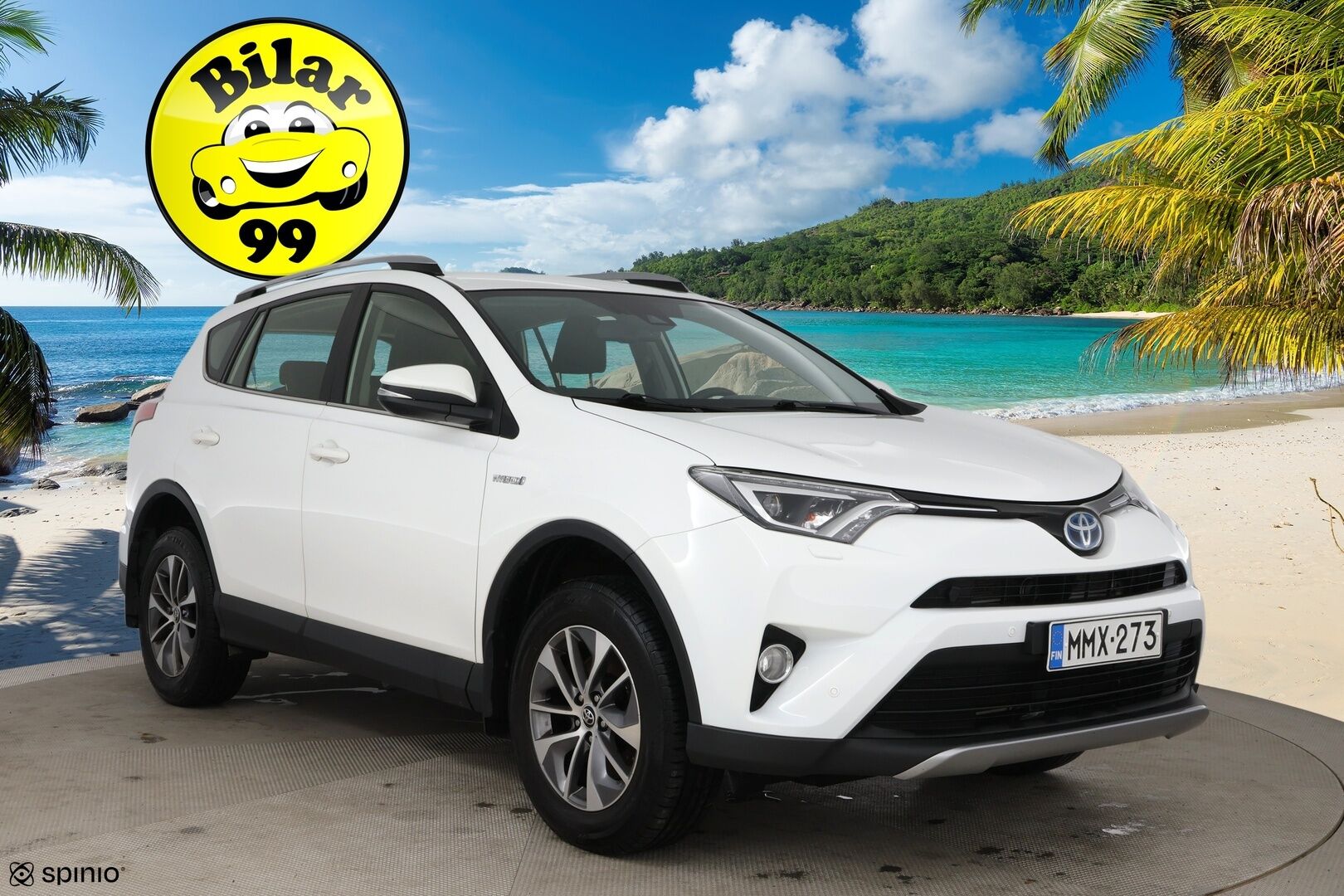 Toyota RAV4 2017 2,5 Hybrid FWD Active / ACC / Vetokoukku / Lohkolämmitin / Sähk. takaluukku - Merkkiliikkeen huoltohistorialla / Suomi-auto / Läm. tuulilasi