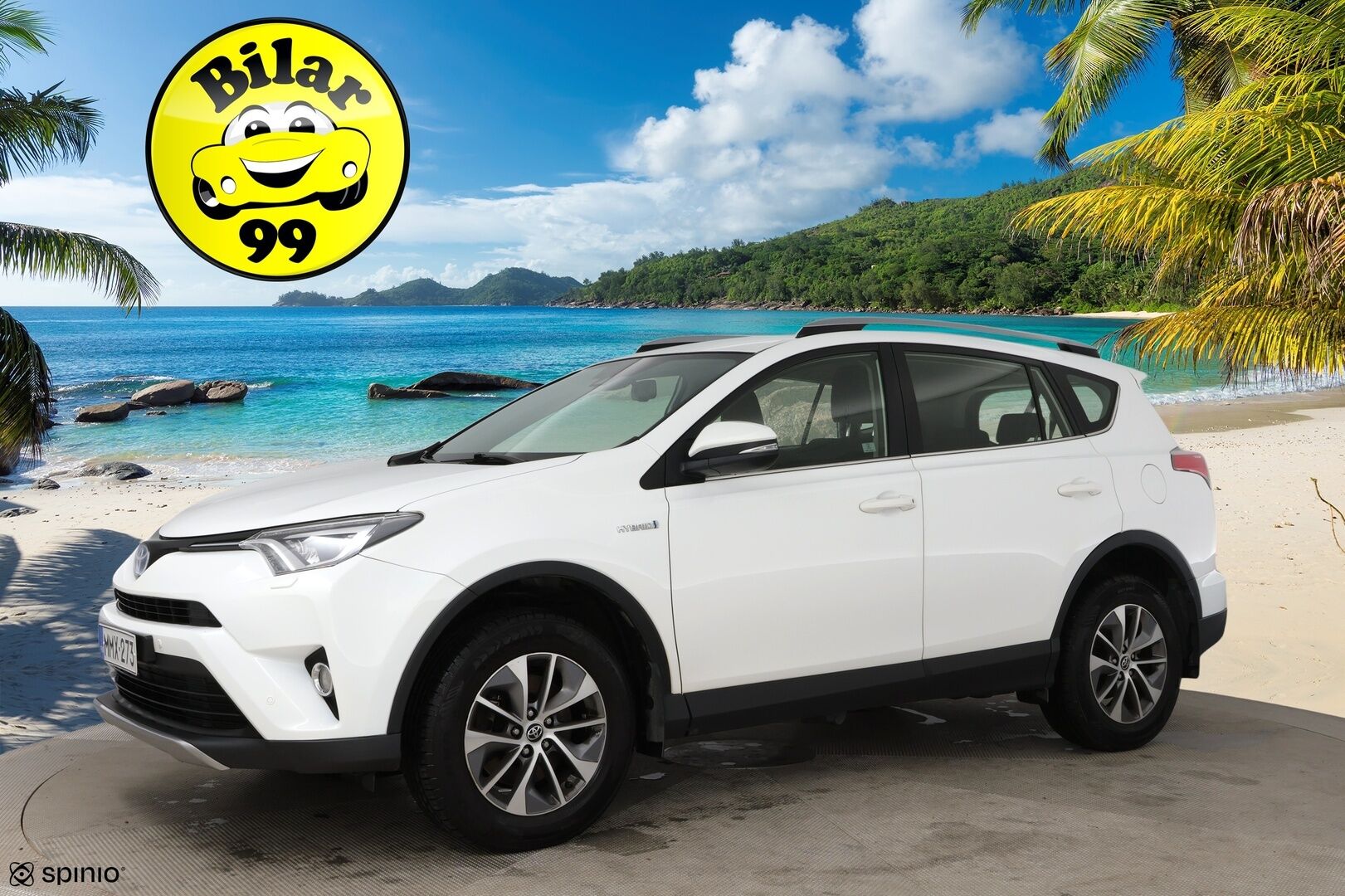 Toyota RAV4 2017 2,5 Hybrid FWD Active / ACC / Vetokoukku / Lohkolämmitin / Sähk. takaluukku - Merkkiliikkeen huoltohistorialla / Suomi-auto / Läm. tuulilasi