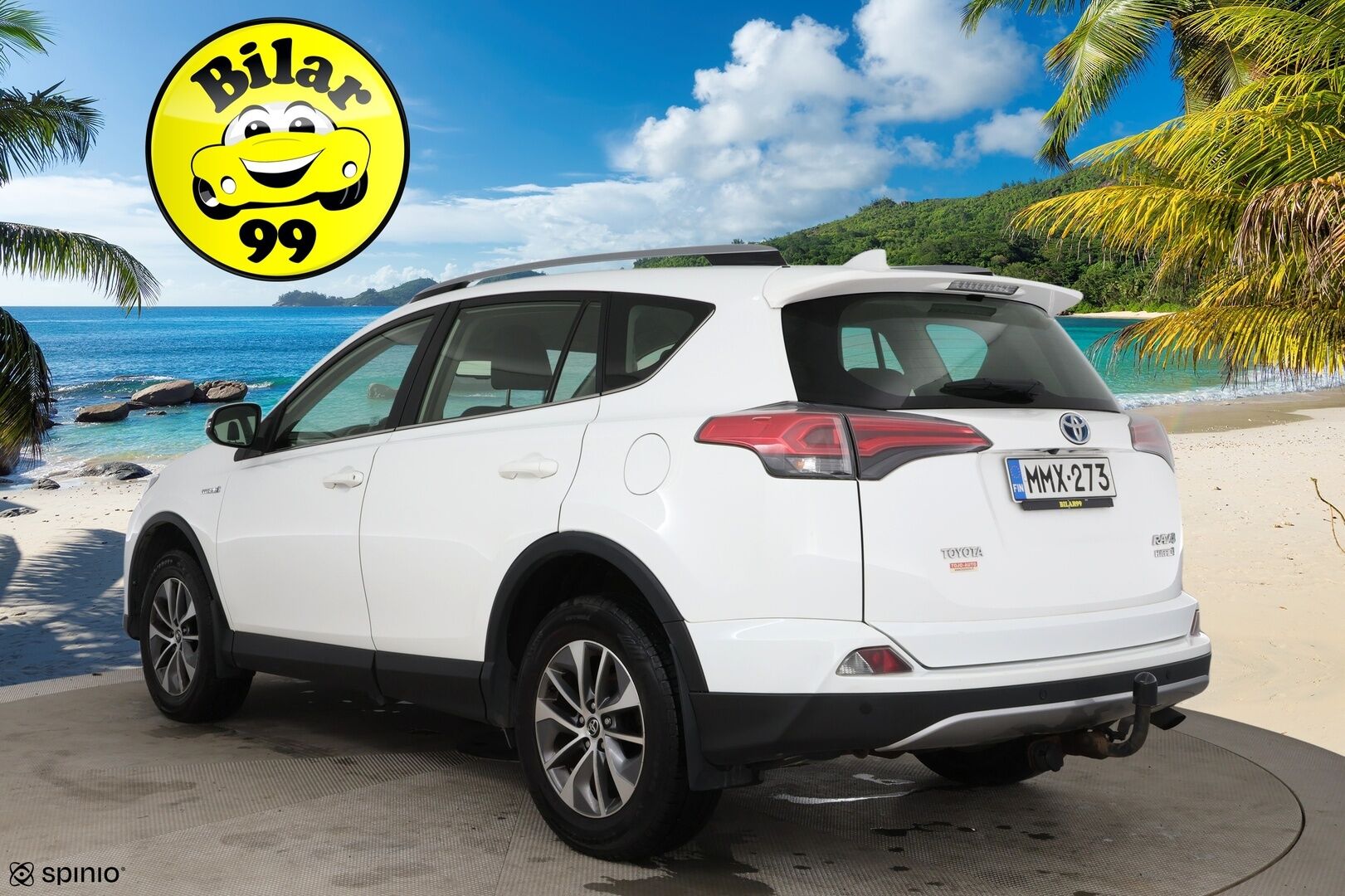 Toyota RAV4 2017 2,5 Hybrid FWD Active / ACC / Vetokoukku / Lohkolämmitin / Sähk. takaluukku - Merkkiliikkeen huoltohistorialla / Suomi-auto / Läm. tuulilasi