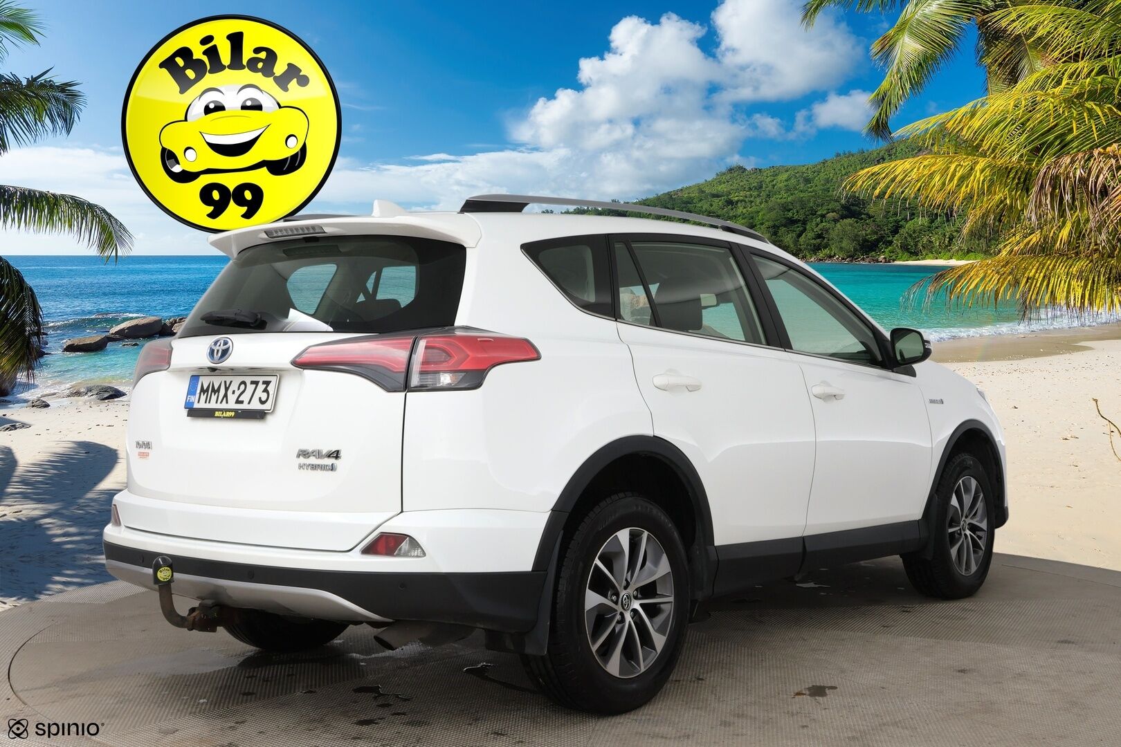 Toyota RAV4 2017 2,5 Hybrid FWD Active / ACC / Vetokoukku / Lohkolämmitin / Sähk. takaluukku - Merkkiliikkeen huoltohistorialla / Suomi-auto / Läm. tuulilasi