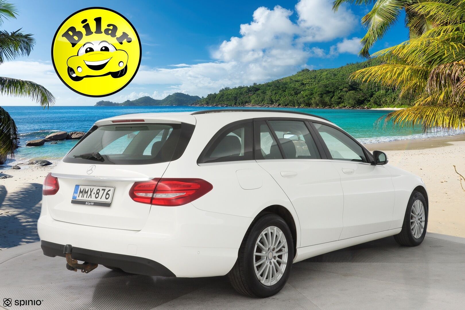Mercedes-Benz C 2015 200 BlueTec T A Premium Business - Vetokoukku | Vakkari | Lohko+Pistoke | Tutkat | 2x renkaat | Seuraava katsastus 02/2027 | Hyvät huollot