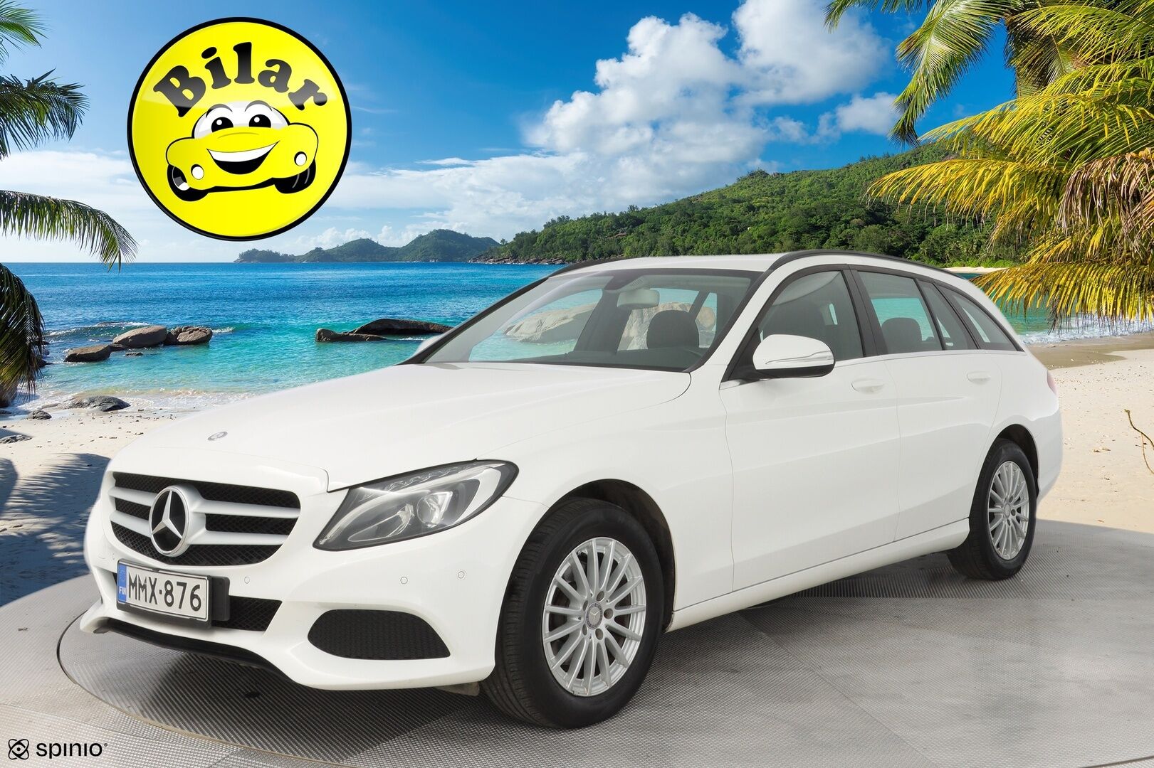 Mercedes-Benz C 2015 200 BlueTec T A Premium Business - Vetokoukku | Vakkari | Lohko+Pistoke | Tutkat | 2x renkaat | Seuraava katsastus 02/2027 | Hyvät huollot