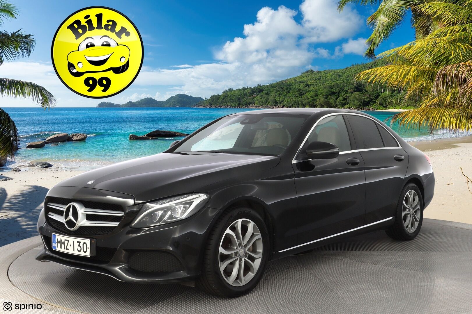 Mercedes-Benz C 2015 200 A Premium Business  *Vakkari / ILS / Nahat / Tutkat* - Suomi-auto / Kahdet alumiinivanteet / Myydään juuri huollettuna!
