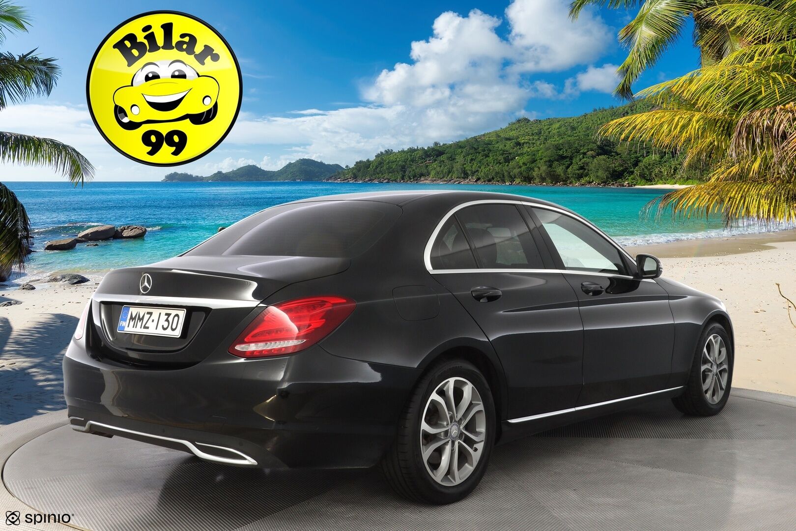 Mercedes-Benz C 2015 200 A Premium Business  *Vakkari / ILS / Nahat / Tutkat* - Suomi-auto / Kahdet alumiinivanteet / Myydään juuri huollettuna!