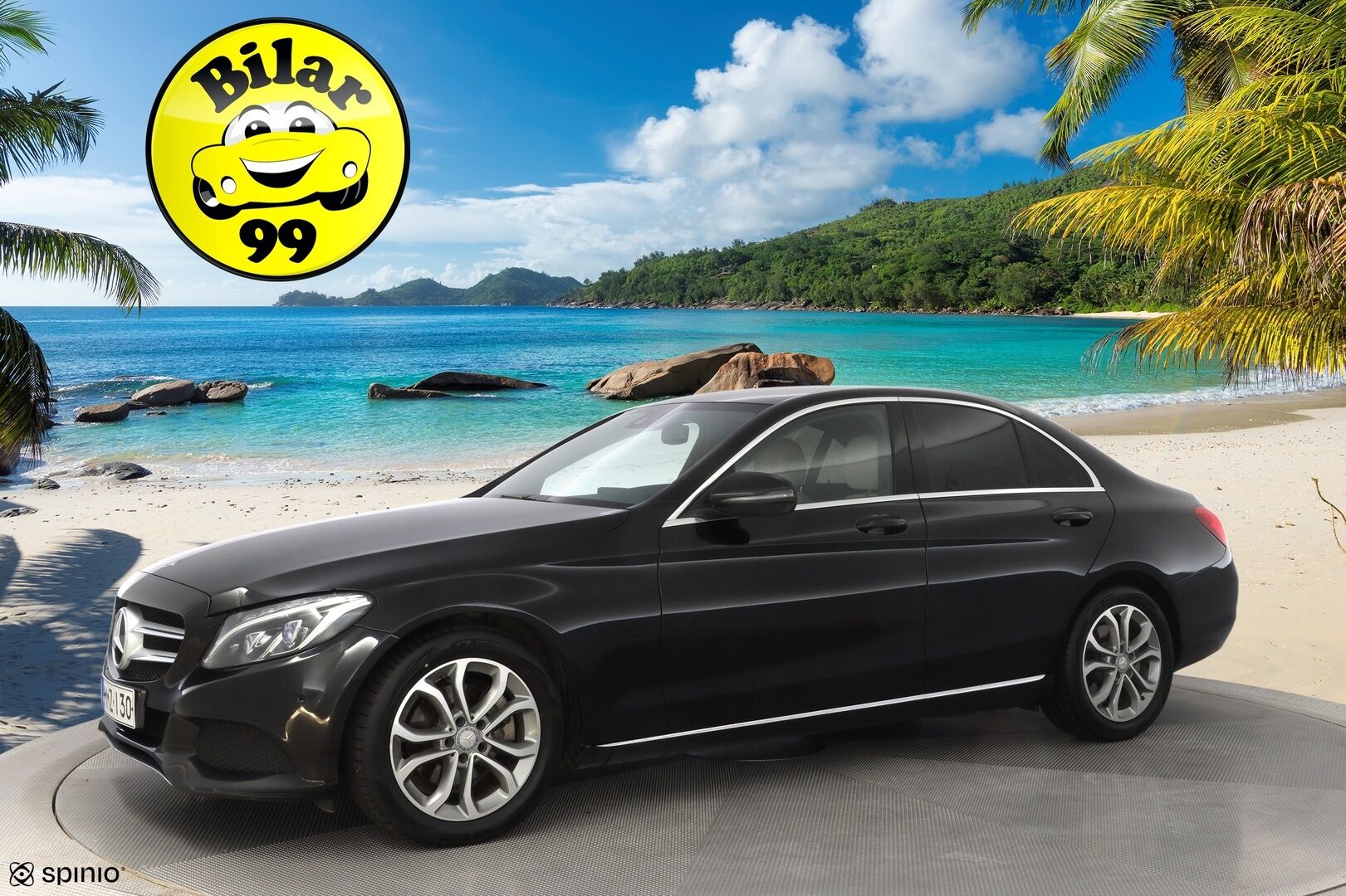 Mercedes-Benz C 2015 200 A Premium Business  *Vakkari / ILS / Nahat / Tutkat* - Suomi-auto / Kahdet alumiinivanteet / Myydään juuri huollettuna!