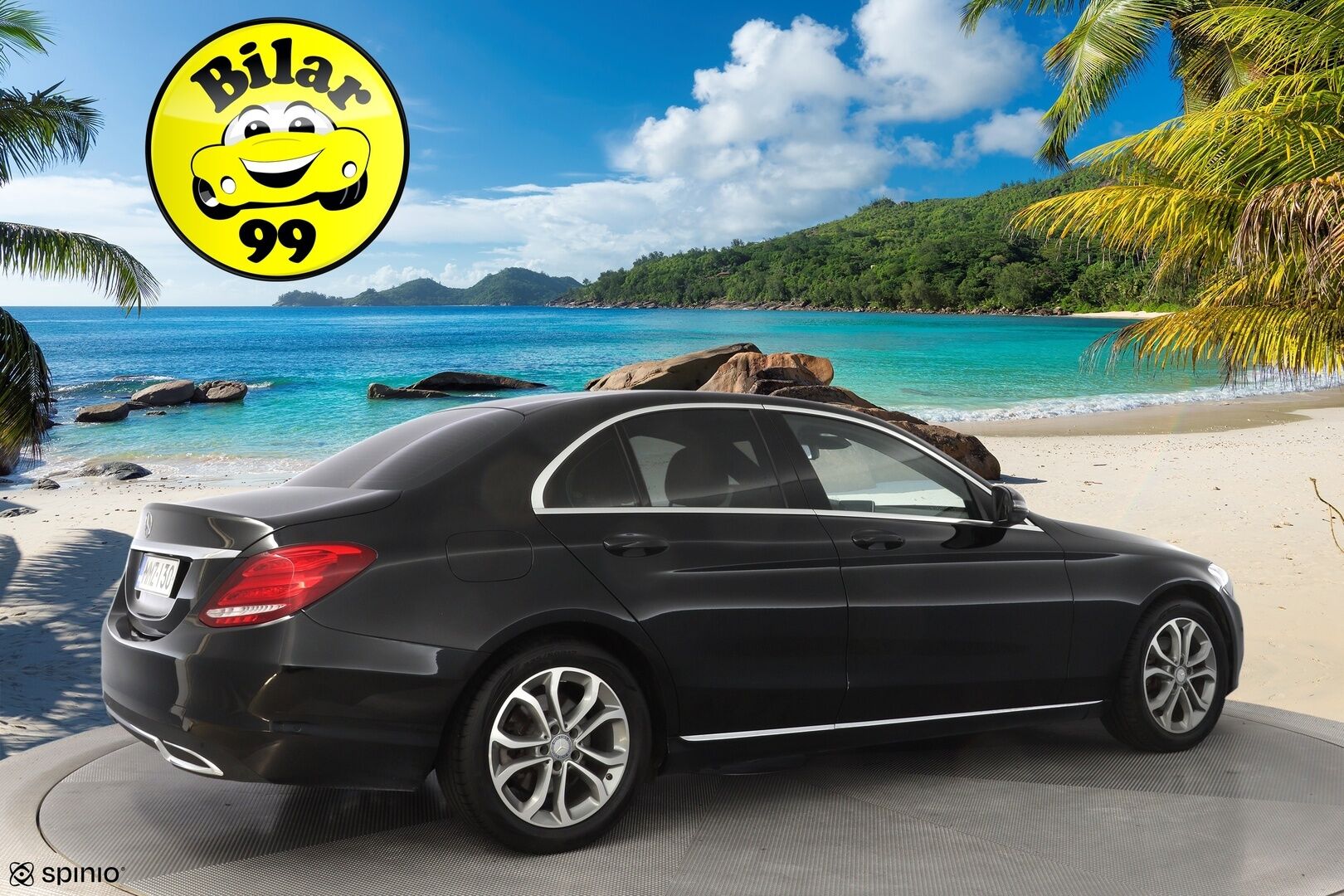 Mercedes-Benz C 2015 200 A Premium Business  *Vakkari / ILS / Nahat / Tutkat* - Suomi-auto / Kahdet alumiinivanteet / Myydään juuri huollettuna!
