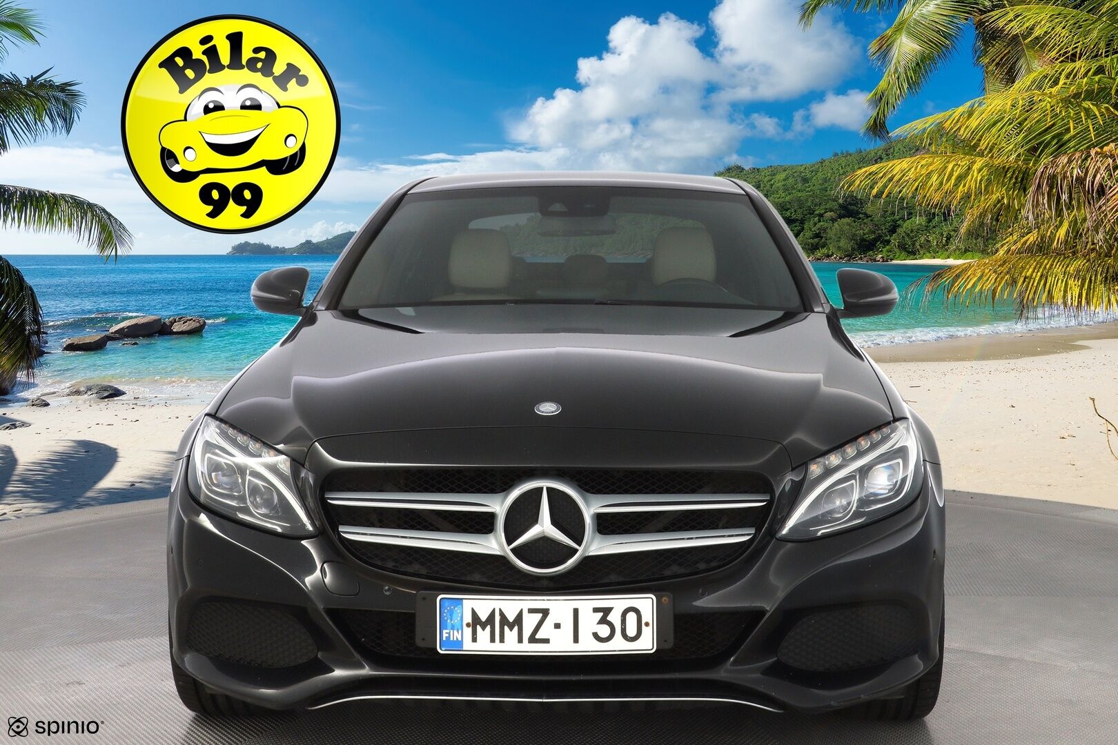 Mercedes-Benz C 2015 200 A Premium Business  *Vakkari / ILS / Nahat / Tutkat* - Suomi-auto / Kahdet alumiinivanteet / Myydään juuri huollettuna!
