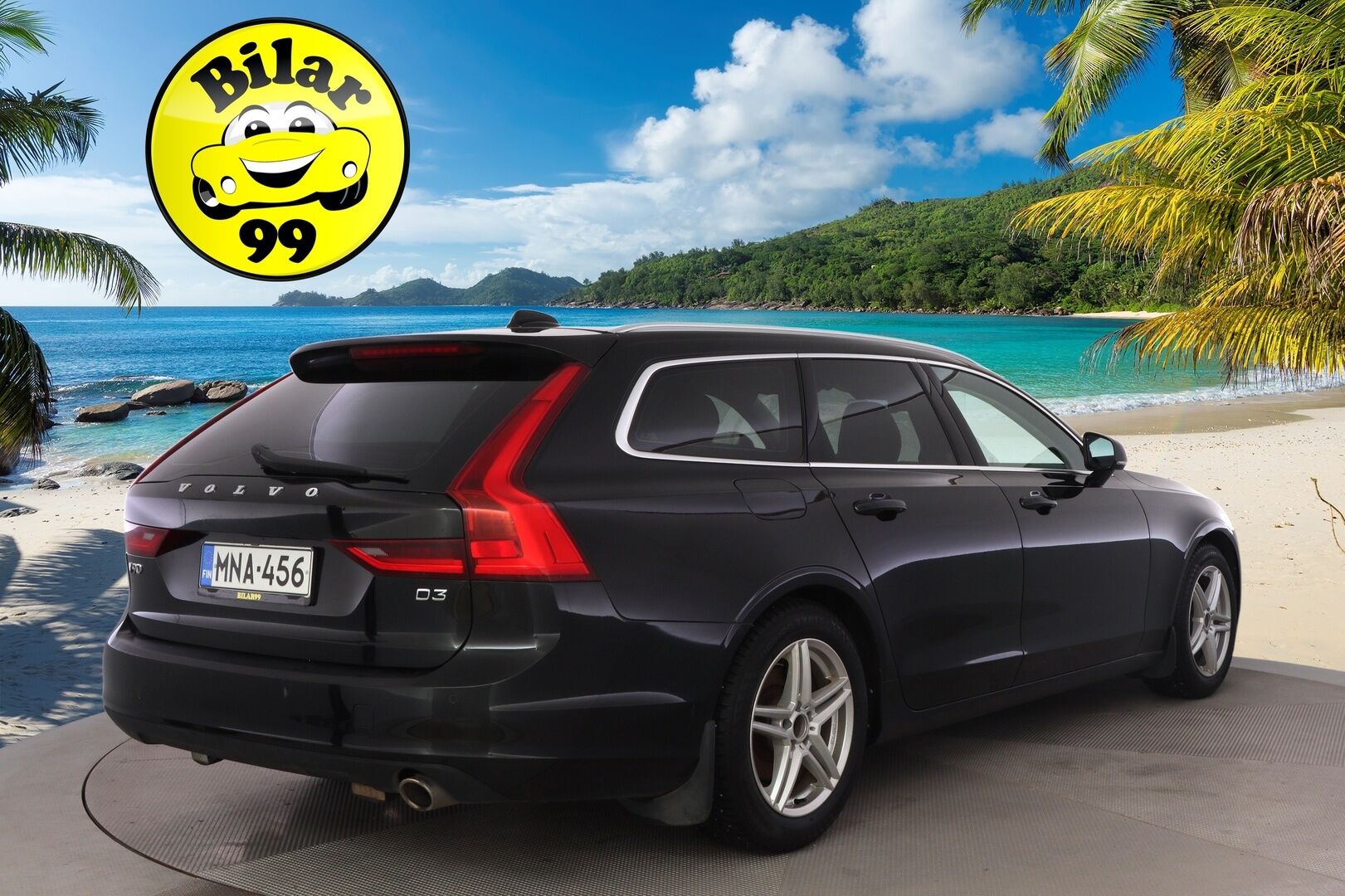 Volvo V90 2018 D3 Business aut * Webasto / Ei Ad-Blue / Adapt.vakkari / Nahkasisusta / Uudet Hakkapeliitta 10 nastat! / Apple Carplay * - Tilava perheauto hyvillä varusteilla! Uudet Nokian Hakkapeliitta 10 alla!