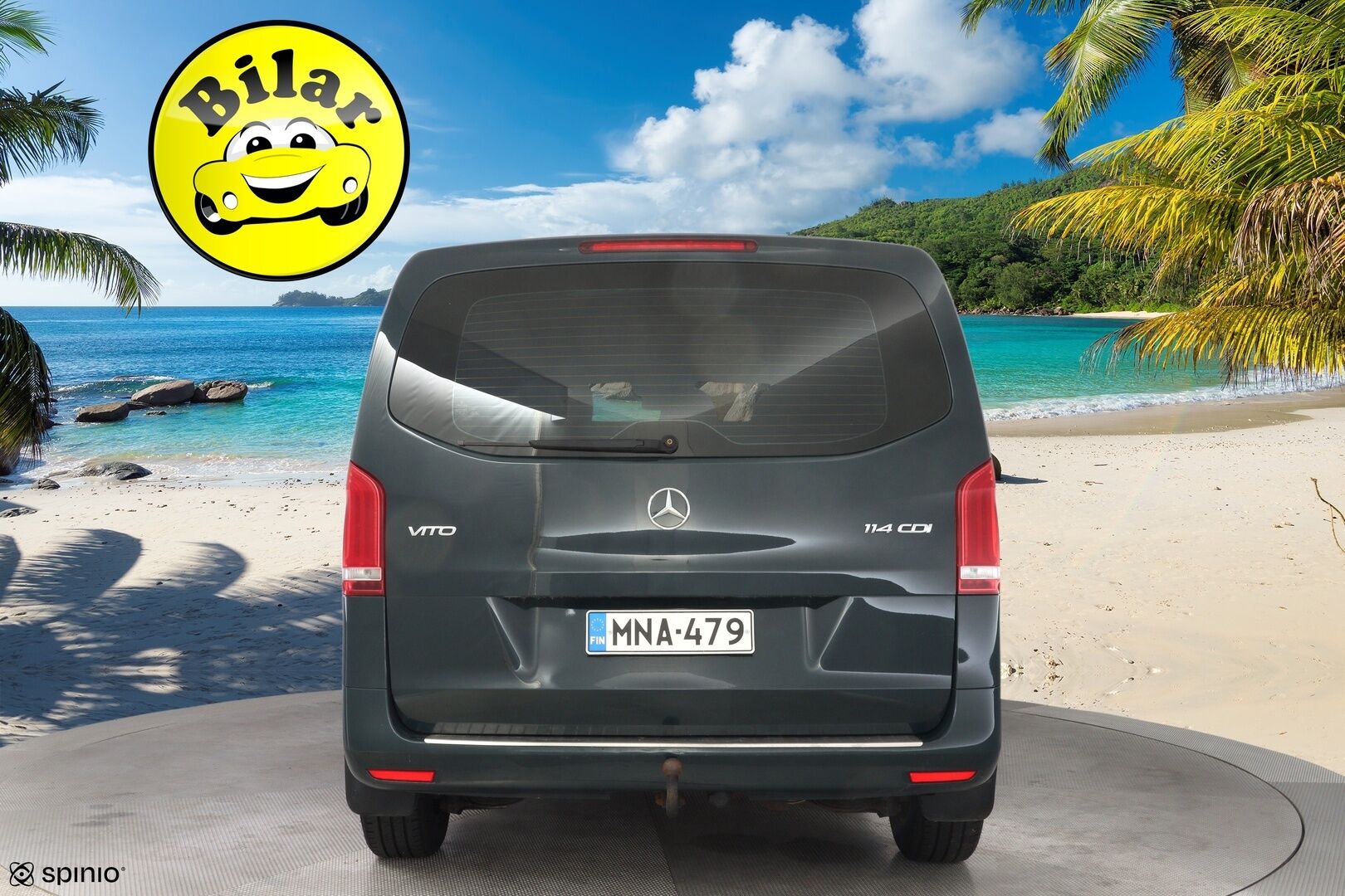 Mercedes-Benz Vito 2018 114CDI-3,05/32K normaali A1 A - Suomi-auto | Kahdet renkaat vantein | Webasto | Nahat | Vetokoukku | Vakkari | Penkinlämmitin | Lisävalot | Bluethoot | Juuri katsastettu | 