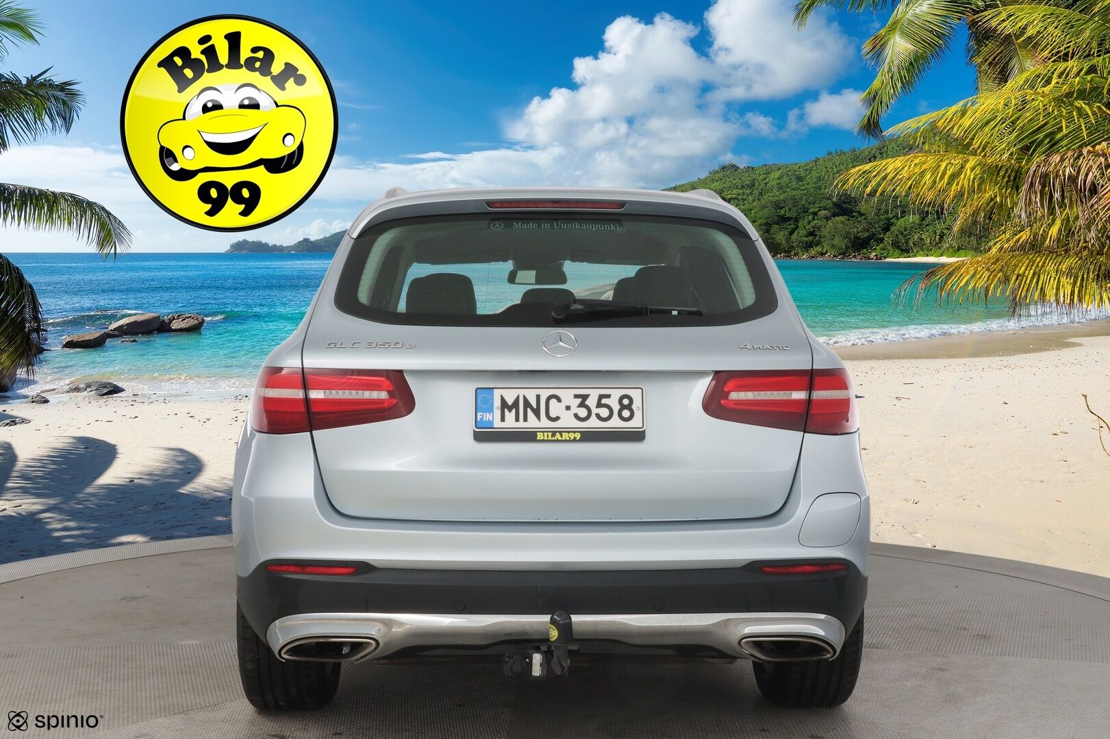 Mercedes-Benz GLC 2017 350 e 4Matic A Premium Business - YritysOutlet - Myydään vain yrityksille - SOH 72% / Koukku / Keyless / Hyvä huoltohistoria