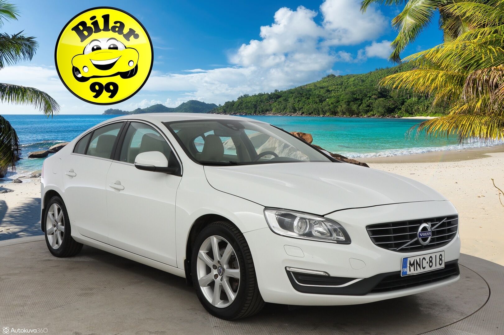 Volvo S60 2018 T4 Classic Summum aut - Webasto / Digimittari / High Performance Audio / Vetokoukku / Vaaleat Nahat / Sensus Navi / VOC / Jakopää tehty!