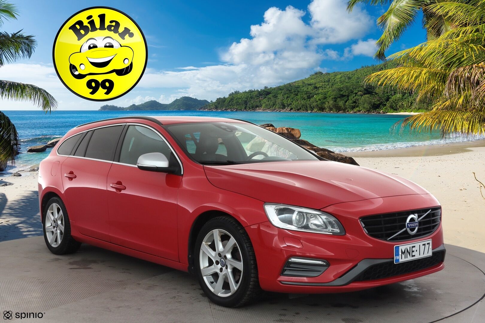 Volvo V60 2018 T3 Business Classic R-Design aut * Vakkari / Webasto / Koukku / P.tutka / LED / High performance äänentoisto * - Kahdet Renkaat / Suomi-auto