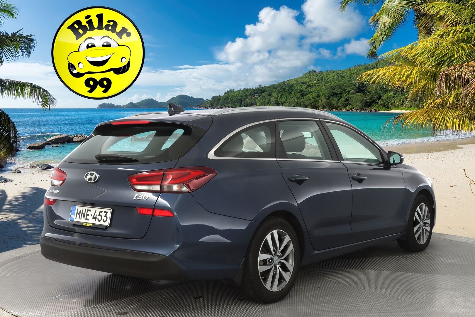 Hyundai i30 Wagon 2018 1,4 T-GDI 7DCT-aut. Comfort *Kamera / Lohko / Vetokoukku / Vakkari / Navi* - Suomi-auto / Merkkihuollettu / Kahdet Hyundain vanteet / Viimesin huolto 100tkm / Huippurenkaat