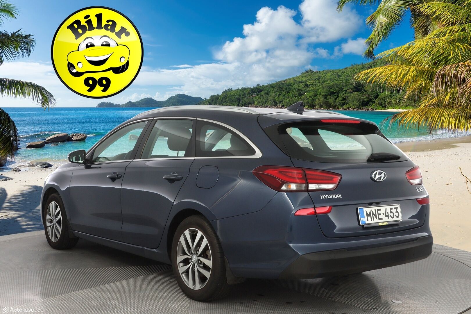 Hyundai i30 Wagon 2018 1,4 T-GDI 7DCT-aut. Comfort *Kamera / Lohko / Vetokoukku / Vakkari / Navi* - Suomi-auto / Merkkihuollettu / Kahdet Hyundain vanteet / Viimesin huolto 100tkm / Huippurenkaat