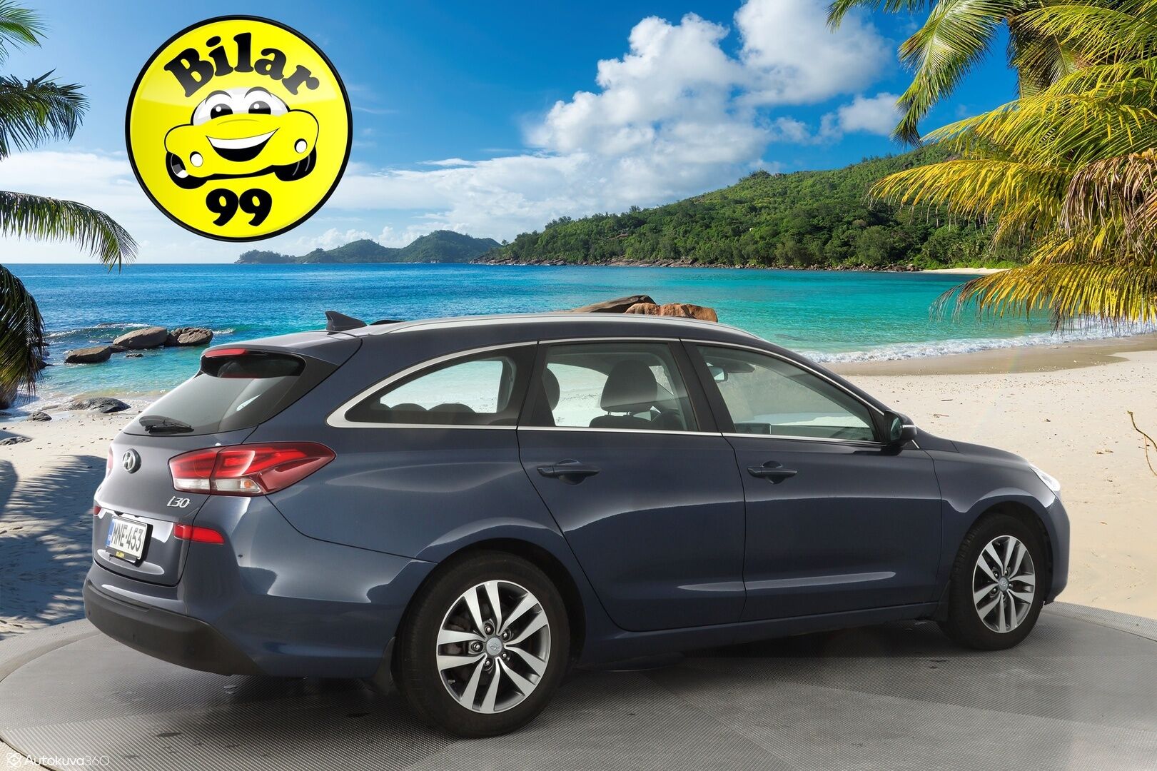 Hyundai i30 Wagon 2018 1,4 T-GDI 7DCT-aut. Comfort *Kamera / Lohko / Vetokoukku / Vakkari / Navi* - Suomi-auto / Merkkihuollettu / Kahdet Hyundain vanteet / Viimesin huolto 100tkm / Huippurenkaat