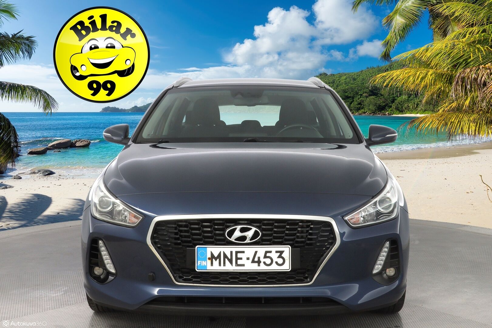 Hyundai i30 Wagon 2018 1,4 T-GDI 7DCT-aut. Comfort *Kamera / Lohko / Vetokoukku / Vakkari / Navi* - Suomi-auto / Merkkihuollettu / Kahdet Hyundain vanteet / Viimesin huolto 100tkm / Huippurenkaat