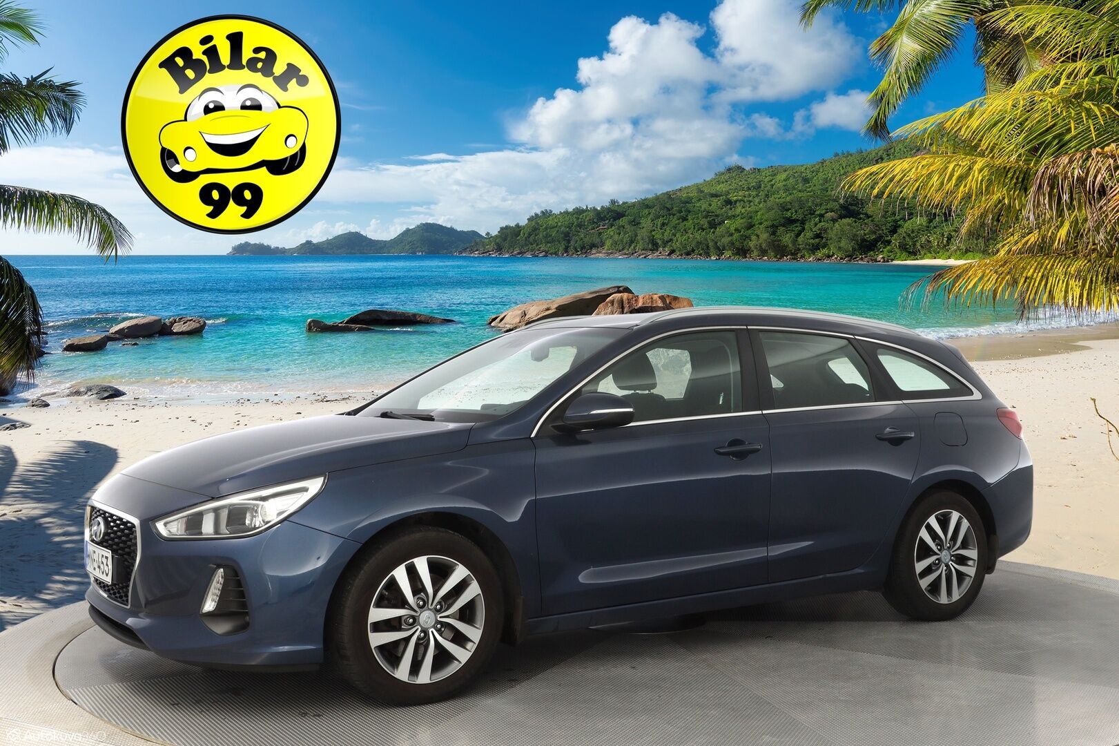 Hyundai i30 Wagon 2018 1,4 T-GDI 7DCT-aut. Comfort *Kamera / Lohko / Vetokoukku / Vakkari / Navi* - Suomi-auto / Merkkihuollettu / Kahdet Hyundain vanteet / Viimesin huolto 100tkm / Huippurenkaat