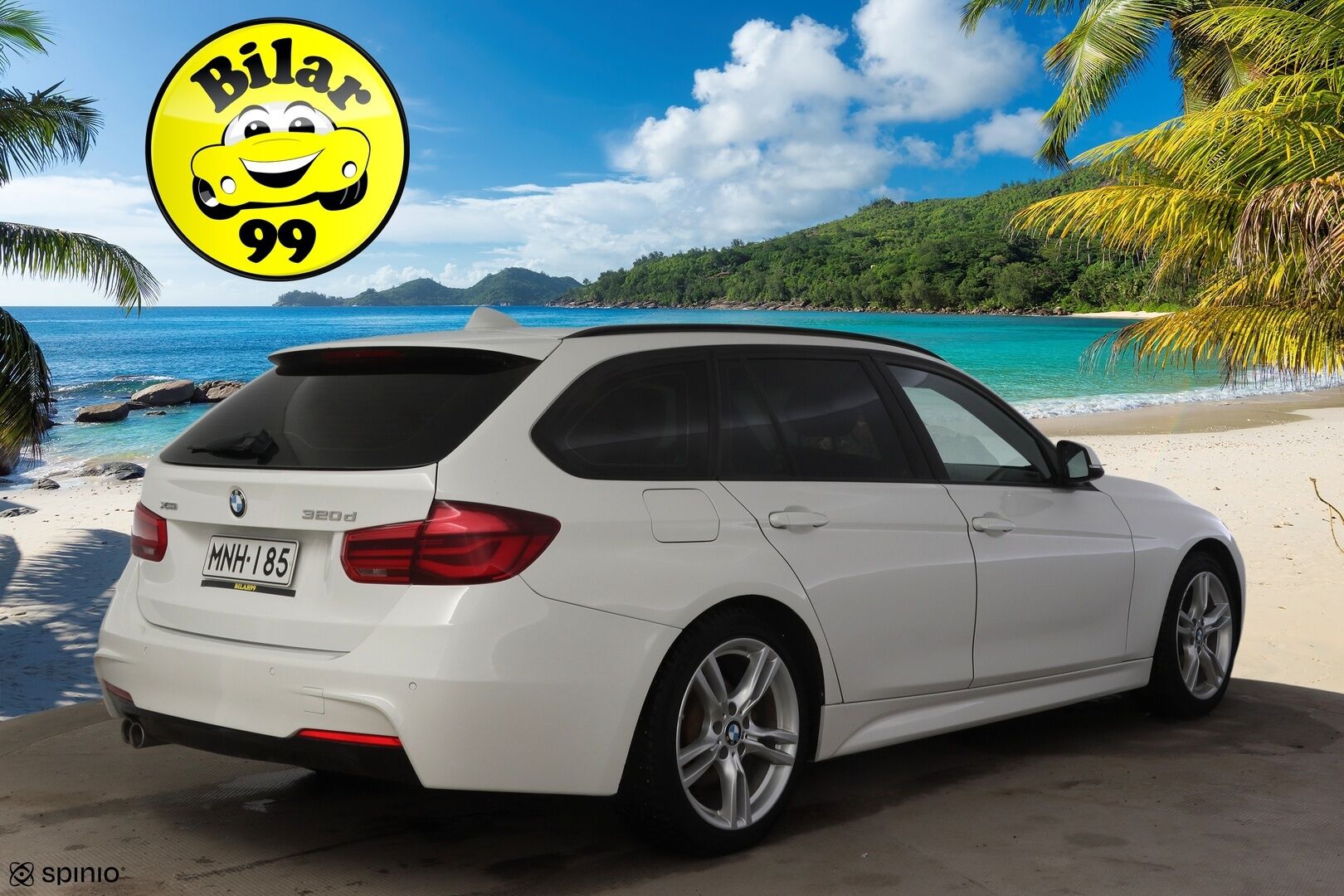 BMW 320 2018 F31 Touring 320d A xDrive Business Exclusive * Webasto / P-tutkat / Ratinlämmitin / M-Sportlook * - Suomiauto / Kattavilla huolloilla - HULLUT AVAJAISHULINAT KORKOTARJOUS 3,29 %
